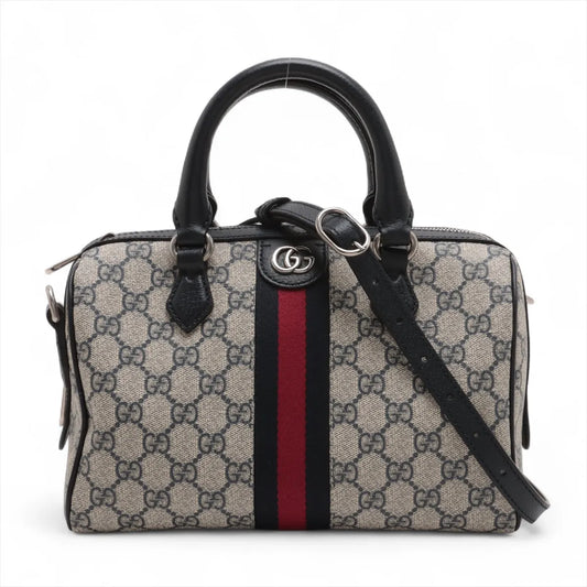Available Gucci GG Supreme PVCx leather 2 Way PRE-ORDER