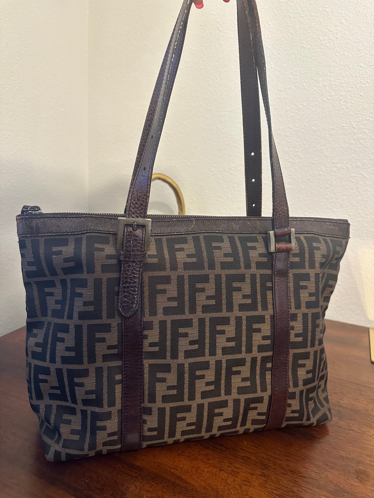 SOLD Fendi Zucca Tote only