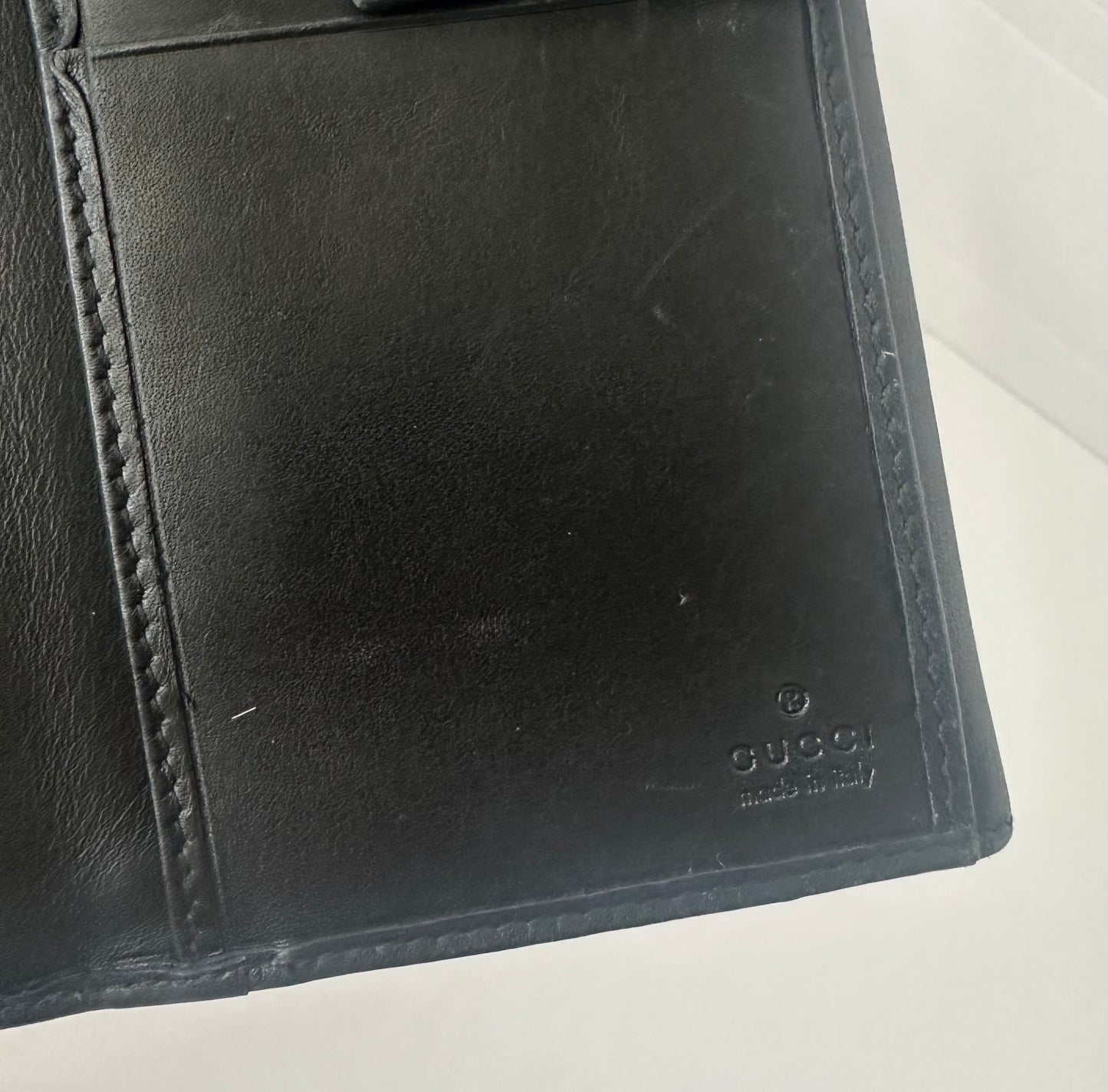 Gucci GG black wallet