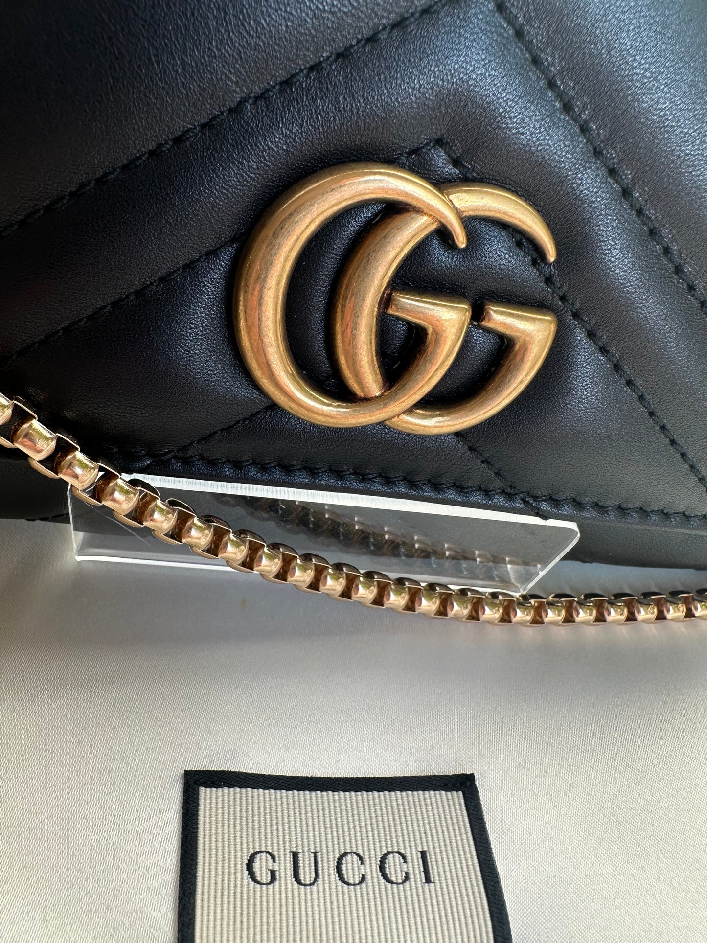 GUCCI MARMOT WALLET-CROSSBODY WOC