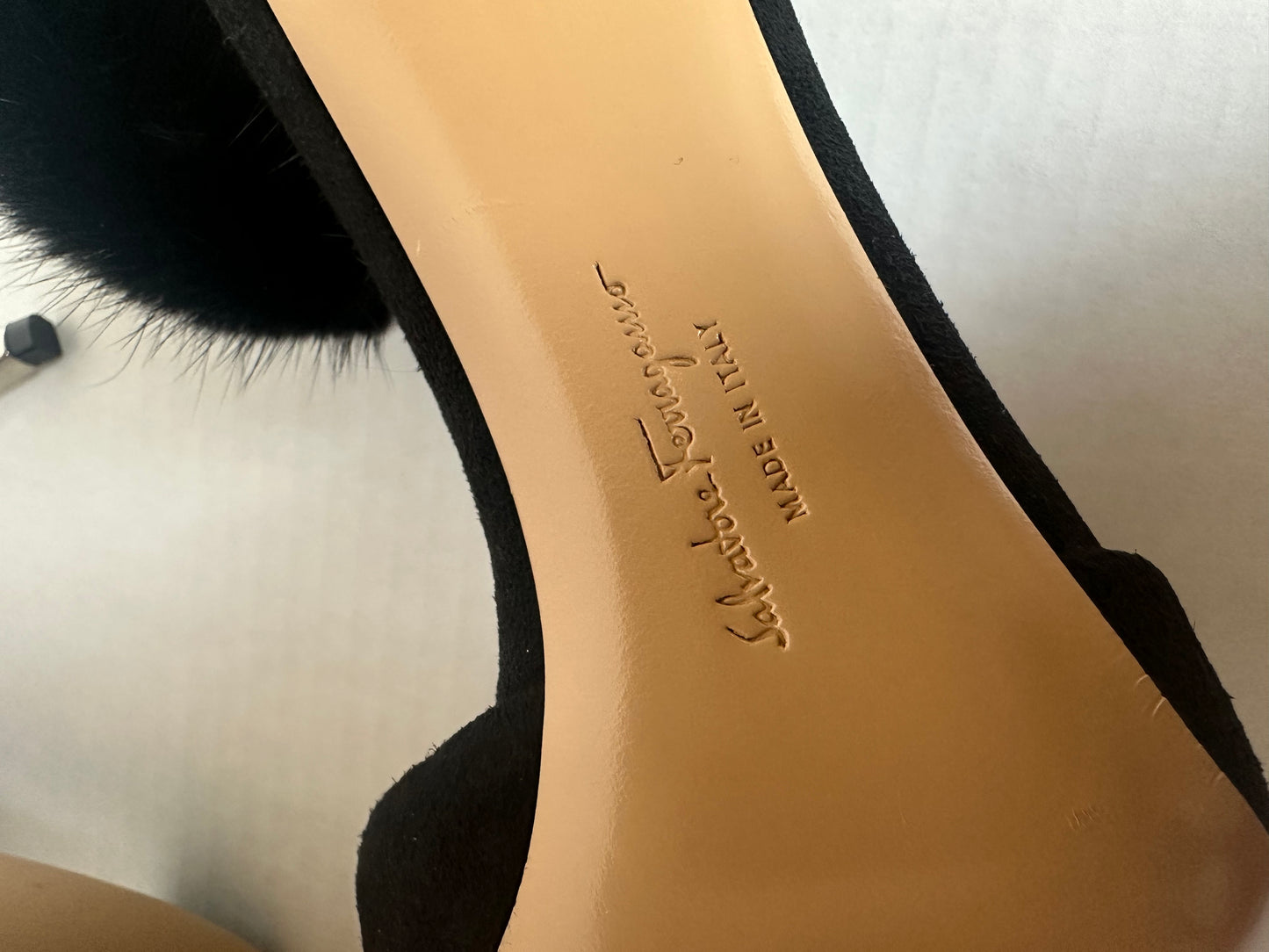 Available Salvatore Ferragamo heels 8 like new