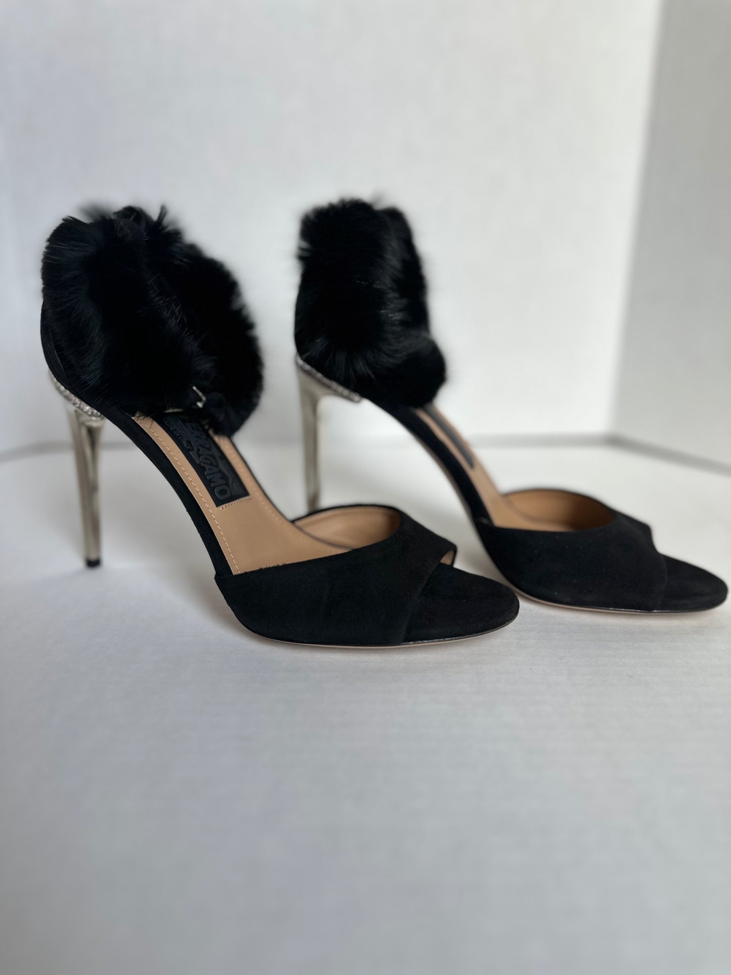 Available Salvatore Ferragamo heels 8 like new