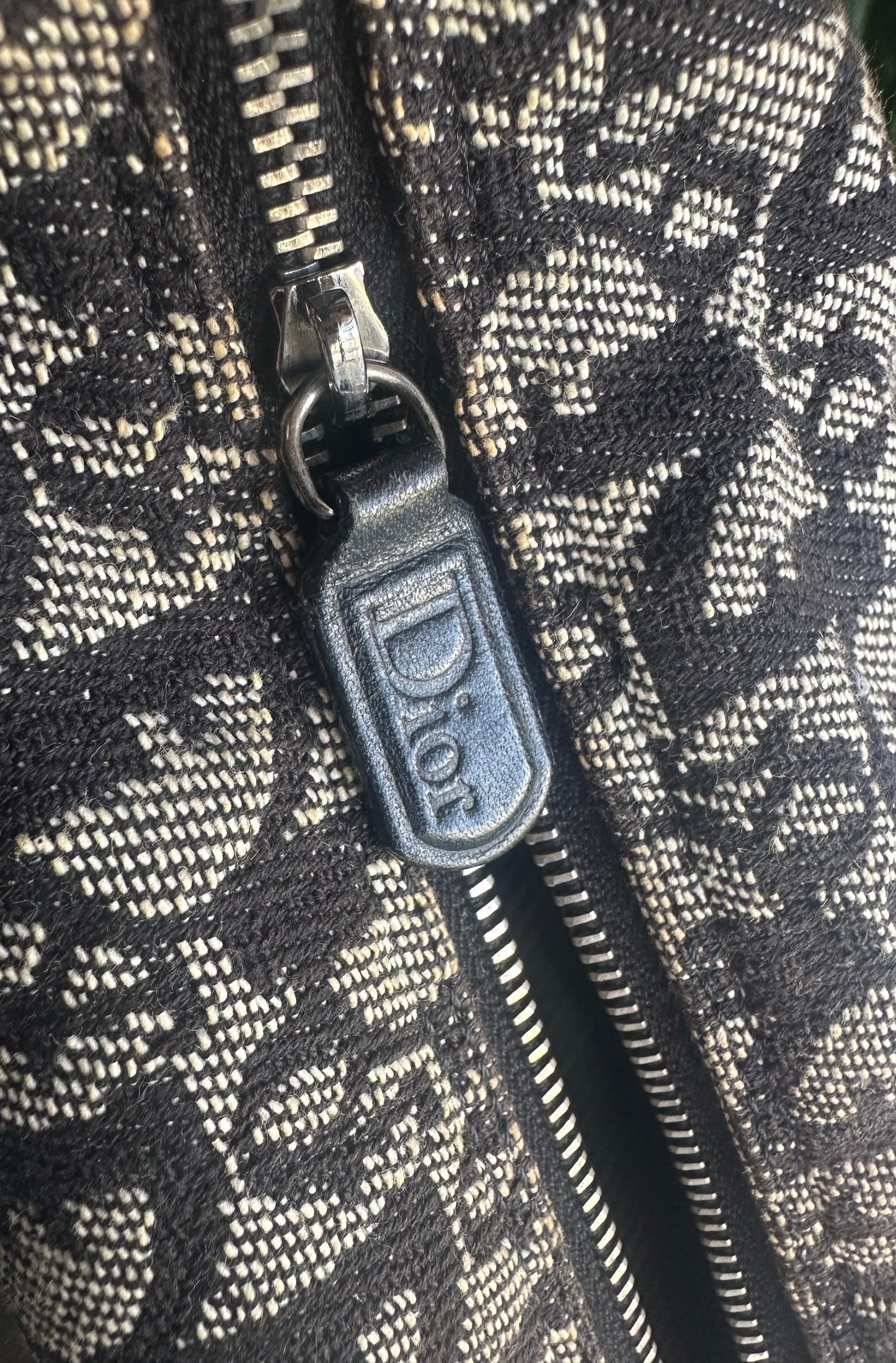 Christian Dior mini trotter tote