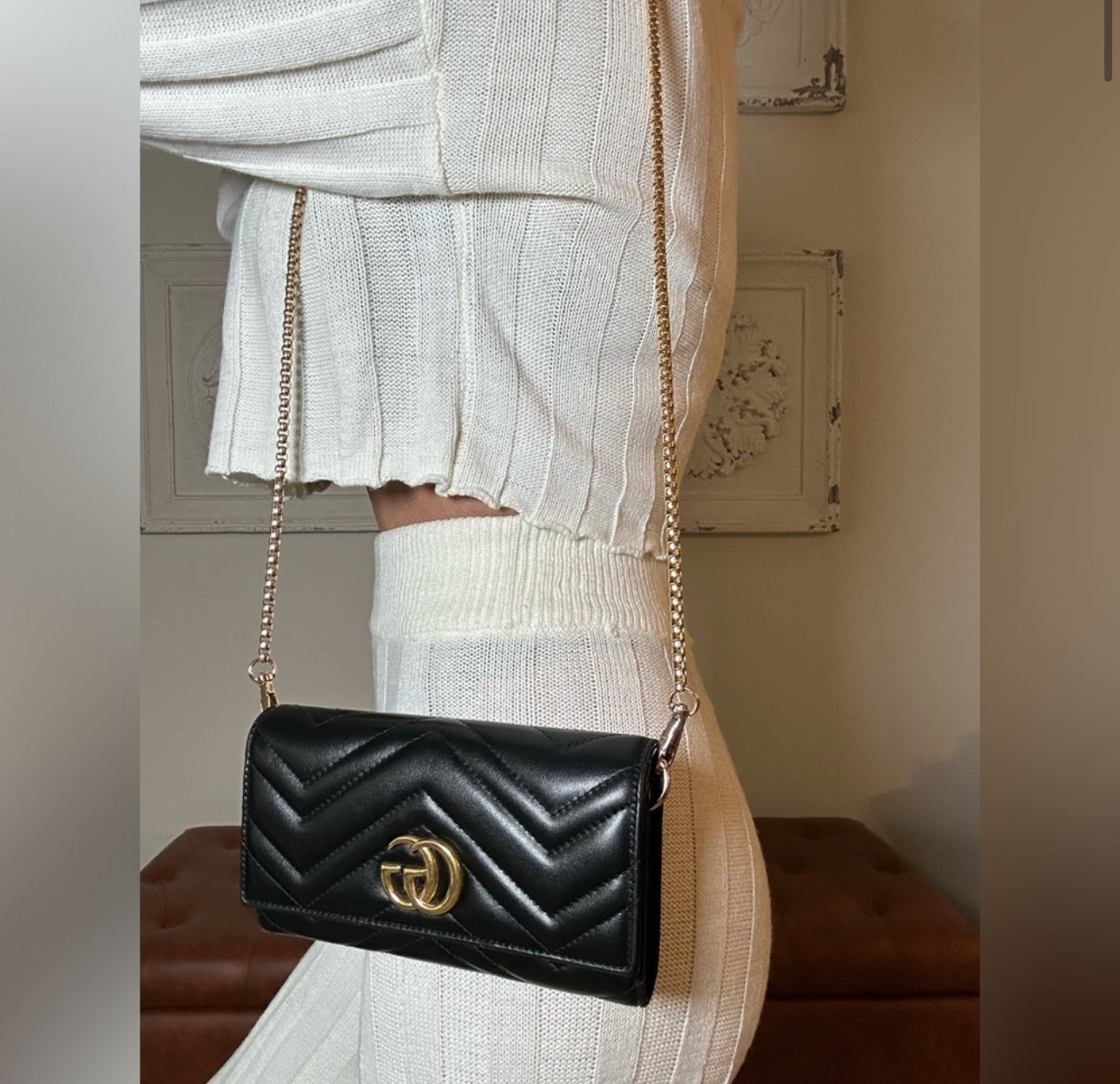 GUCCI MARMOT WALLET-CROSSBODY WOC