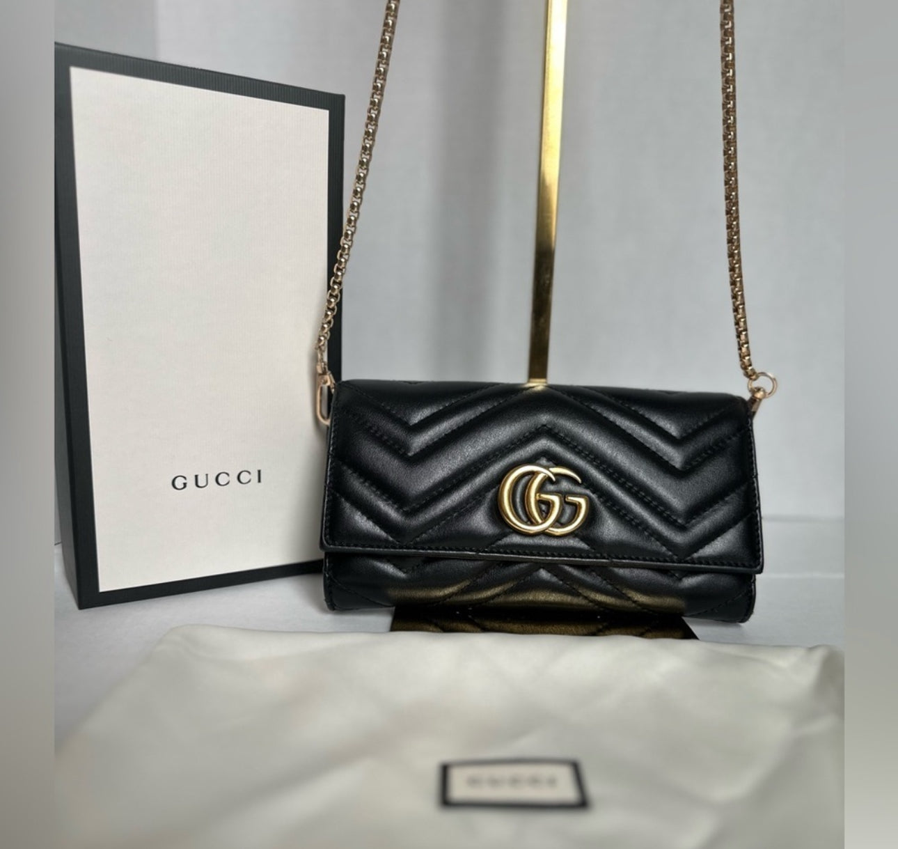 GUCCI MARMOT WALLET-CROSSBODY WOC