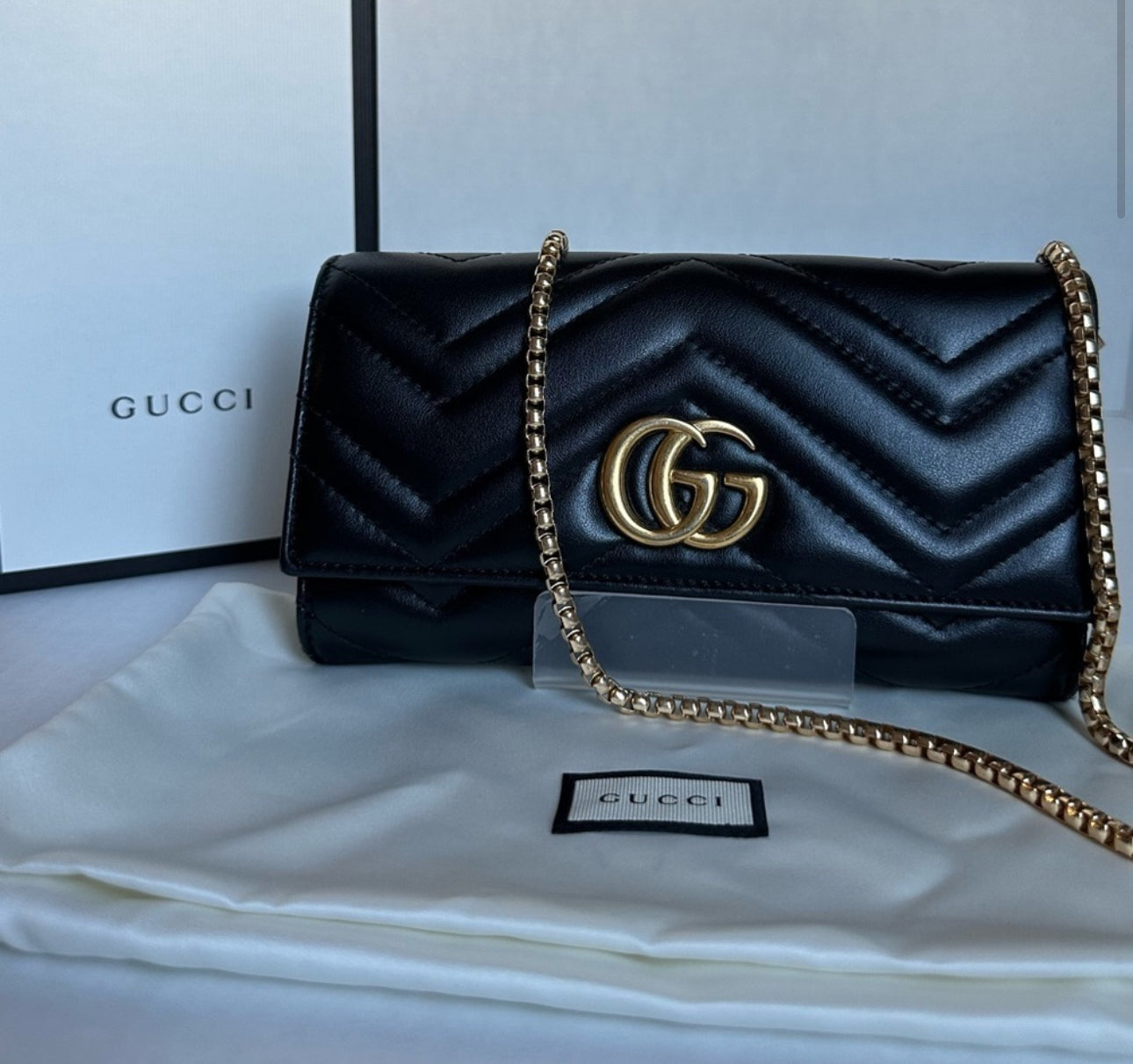 GUCCI MARMOT WALLET-CROSSBODY WOC