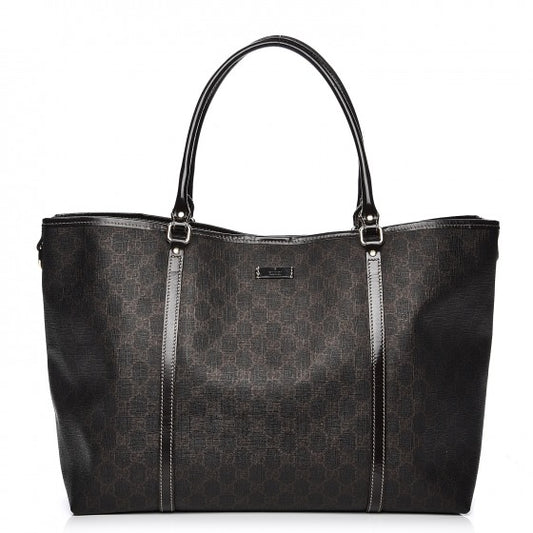 Gucci GG Plus Monogram Large Joy Tote Dark Brown