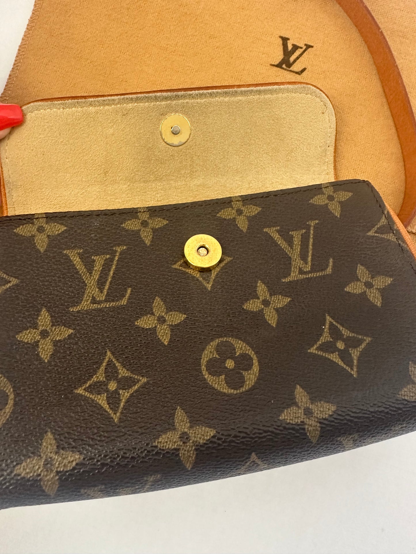 Louis Vuitton Monogram Pochette Florentine belt Bum Bag #XS