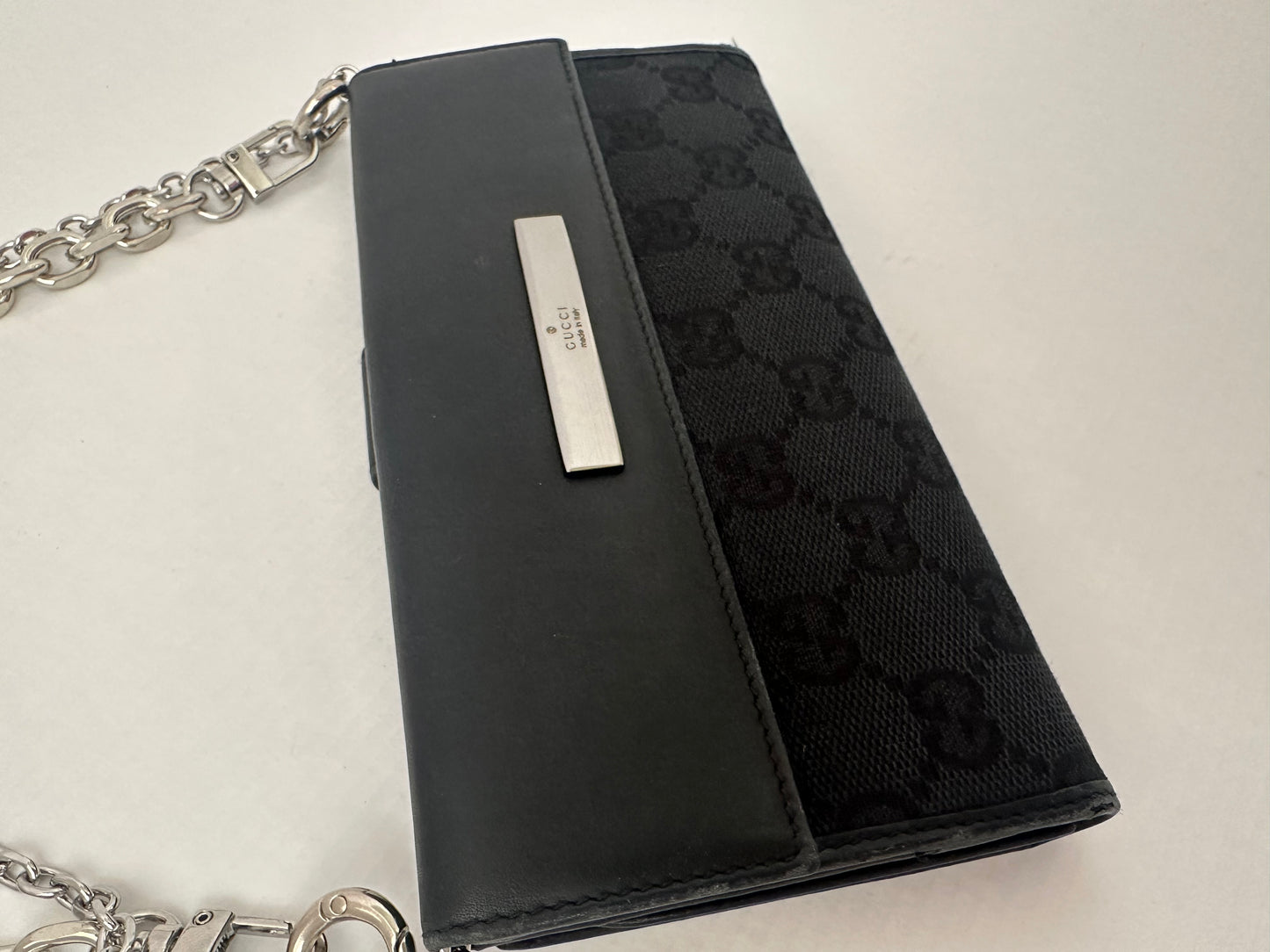 Gucci GG black wallet