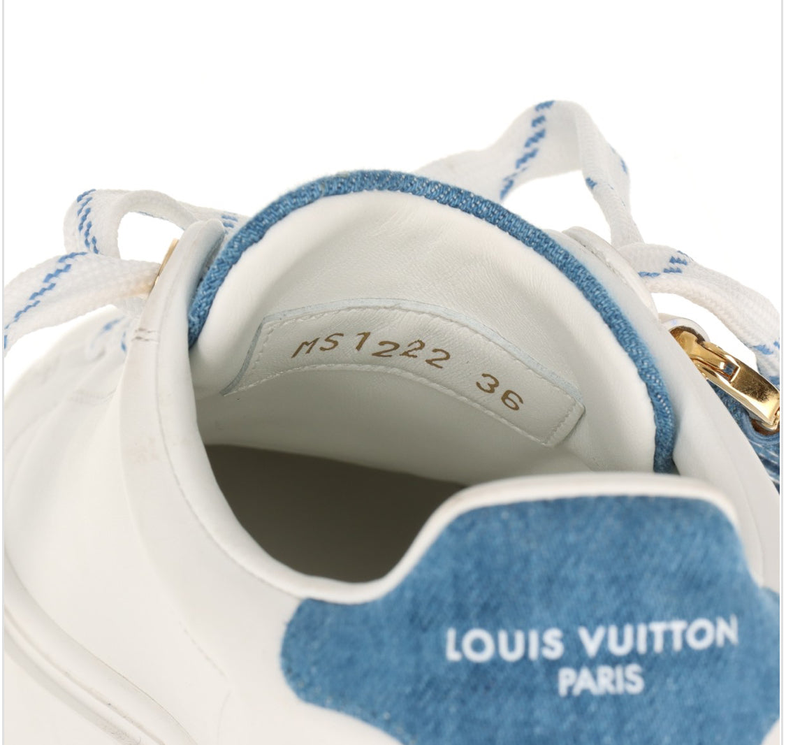 Louis Vuitton Time Out Sneakers like new size 36 US6