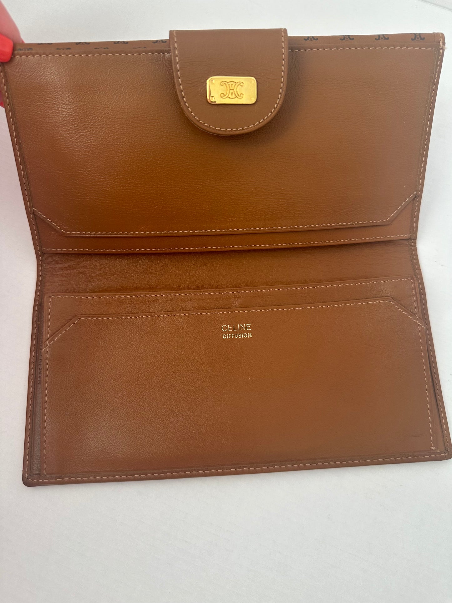 Celine Leather long Wallet NWOT