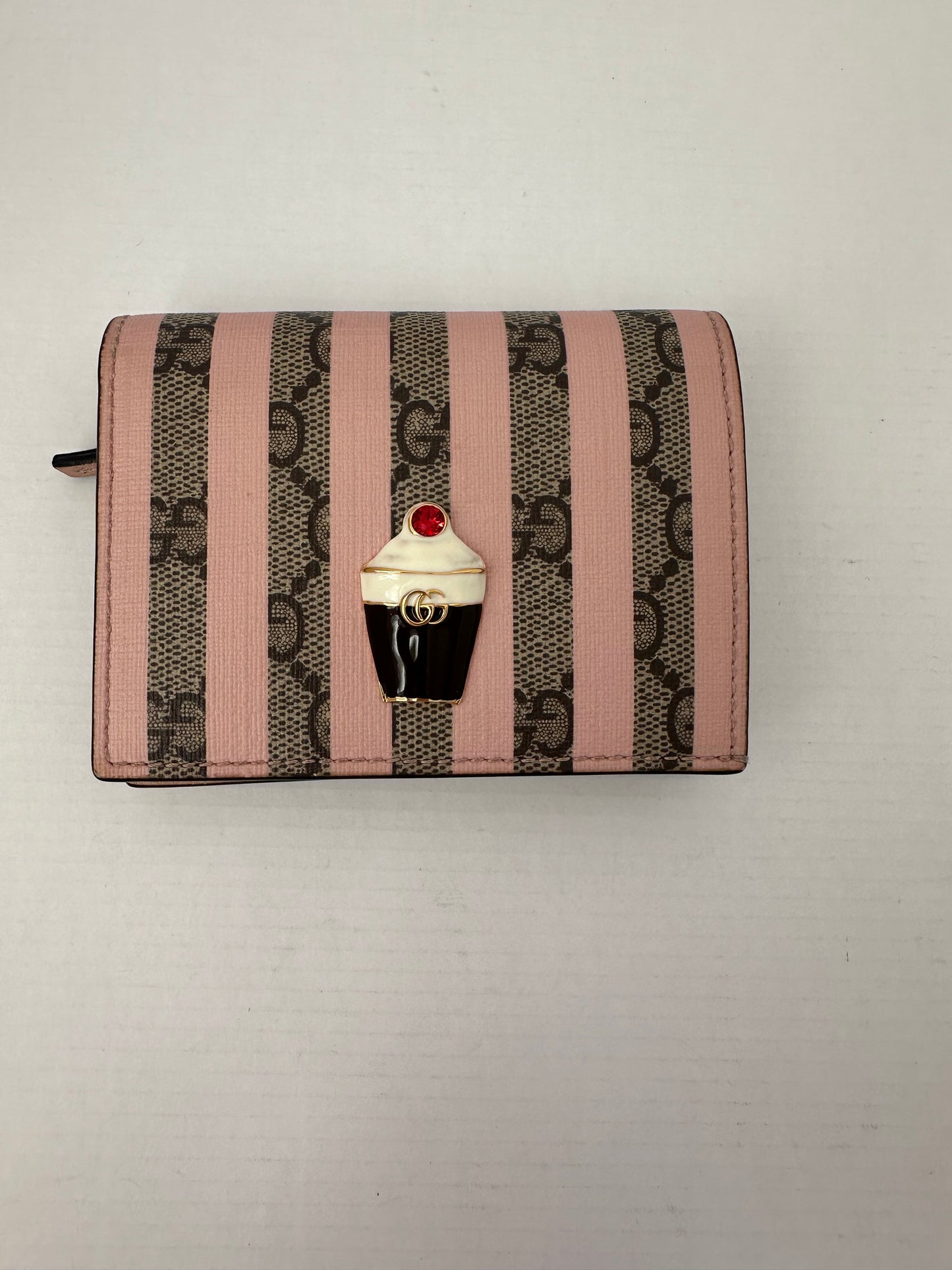 Gucci Folio Wallet Ice Cream GG full inclusion