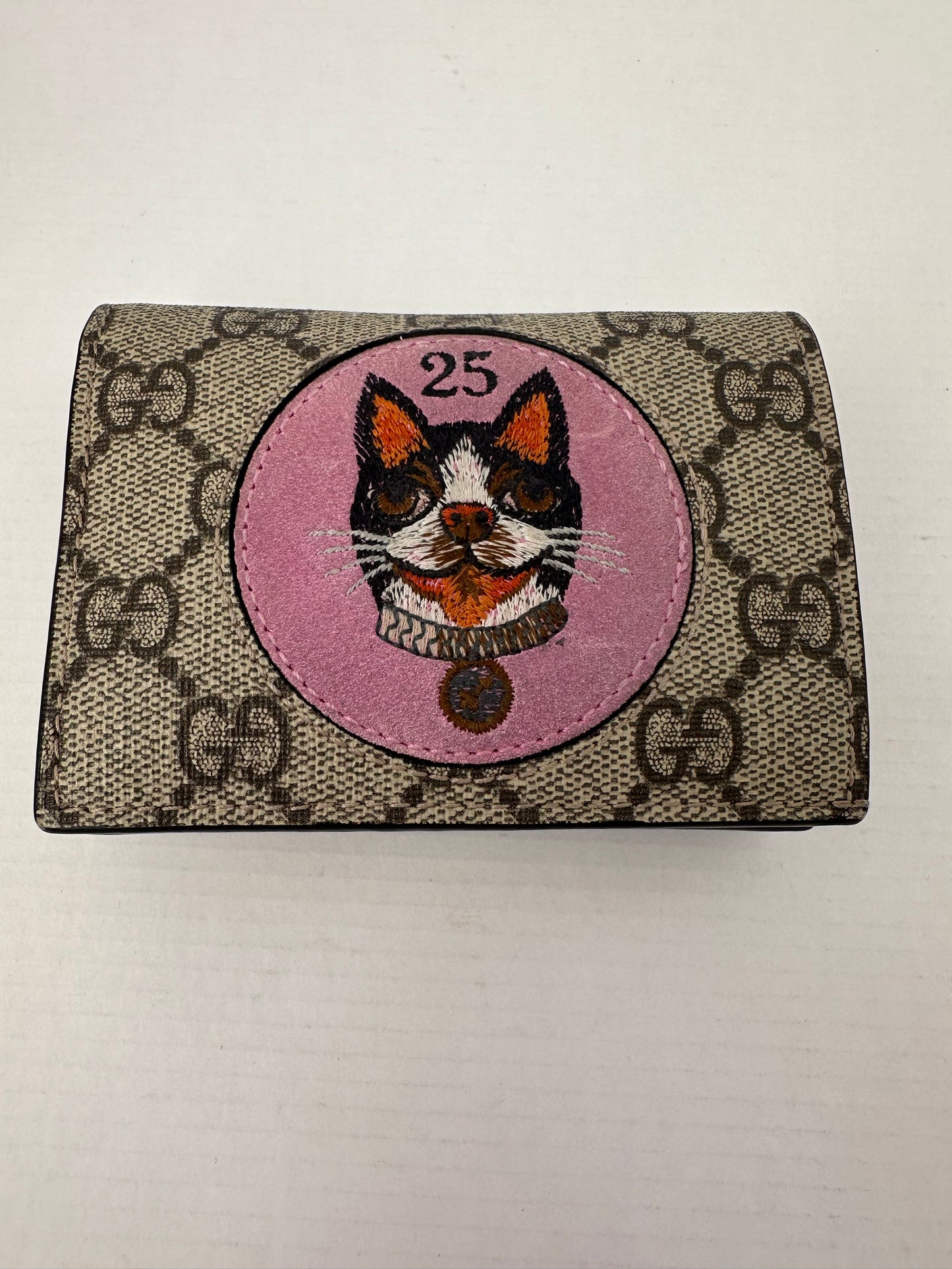 GUCCI GG Monogram Bosco Patch/WOC full inclusion, box dust bag included