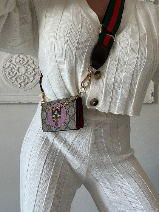 GUCCI GG Monogram Bosco Patch/WOC full inclusion, box dust bag included