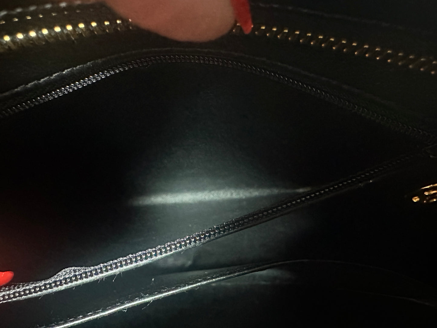 Chanel Black Patent Leather Medallion tote