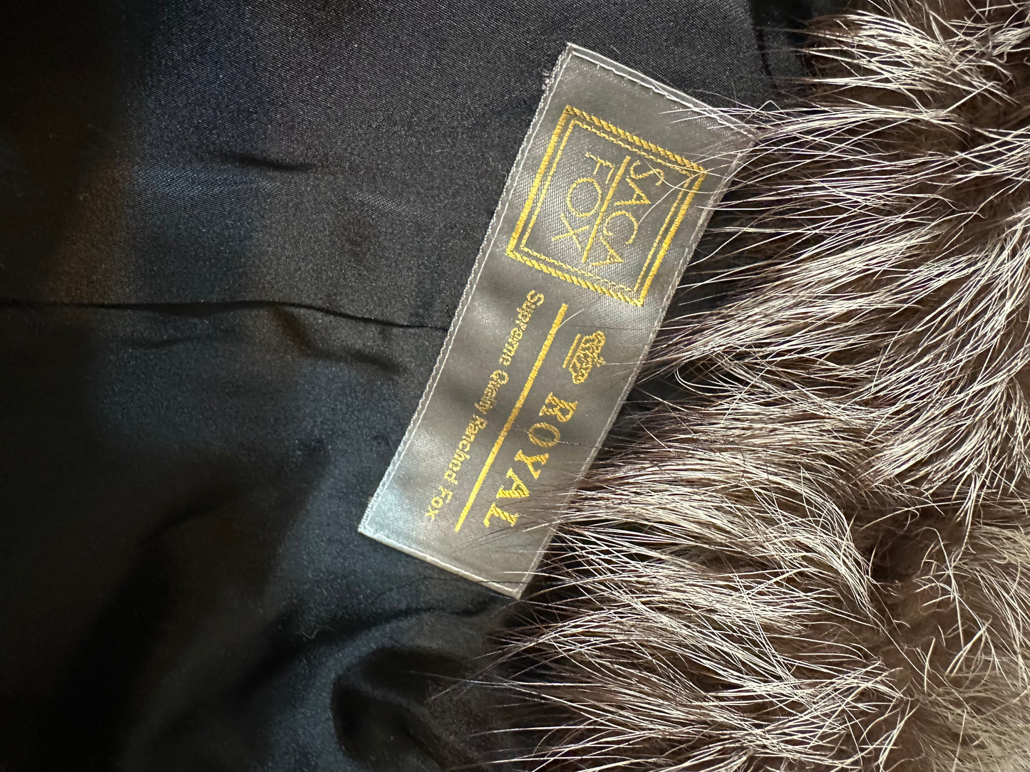 Available Royal Saga Fox fur coat