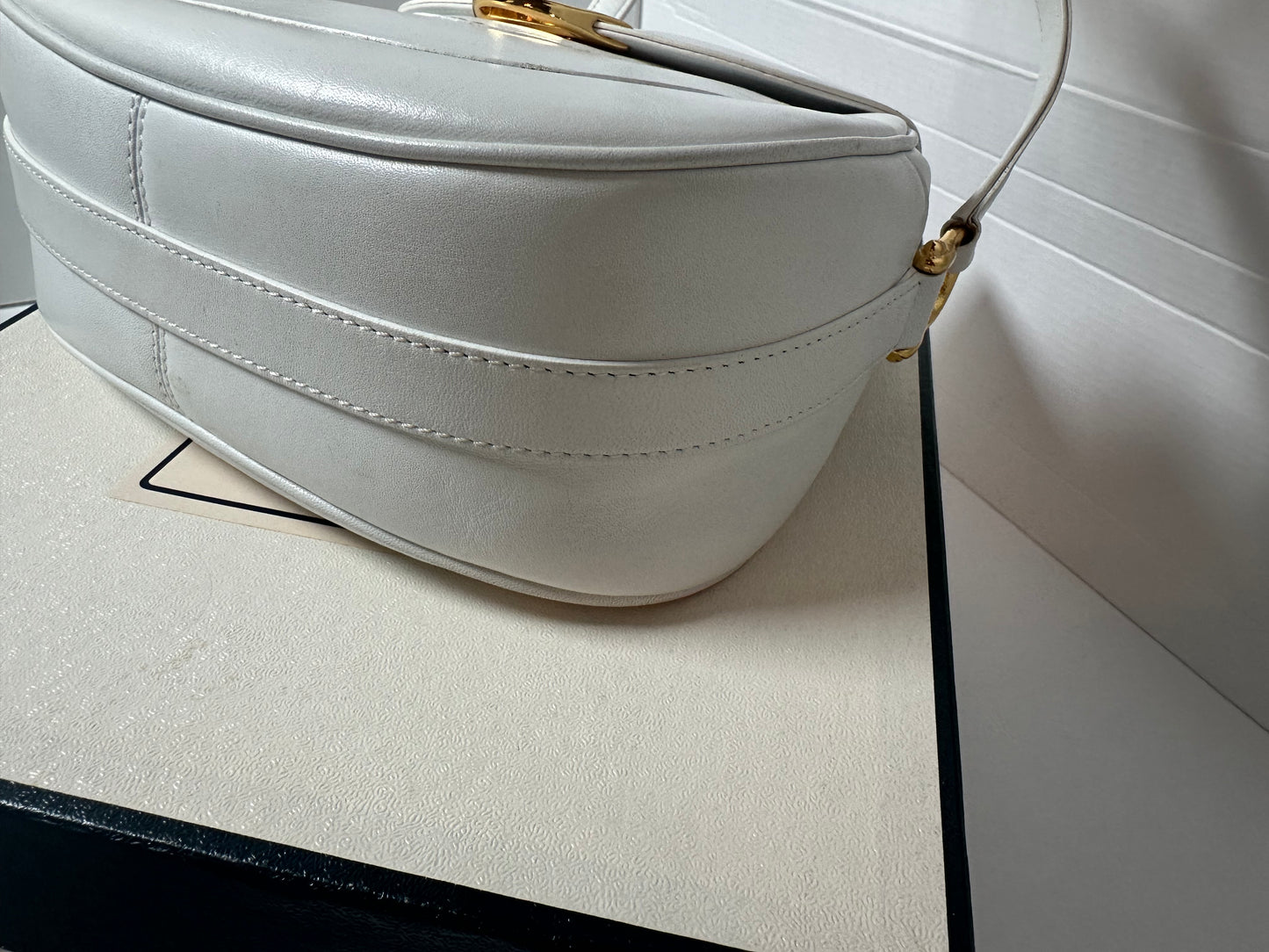 GIVENCHY vintage Shoulder bag flap gold hardware