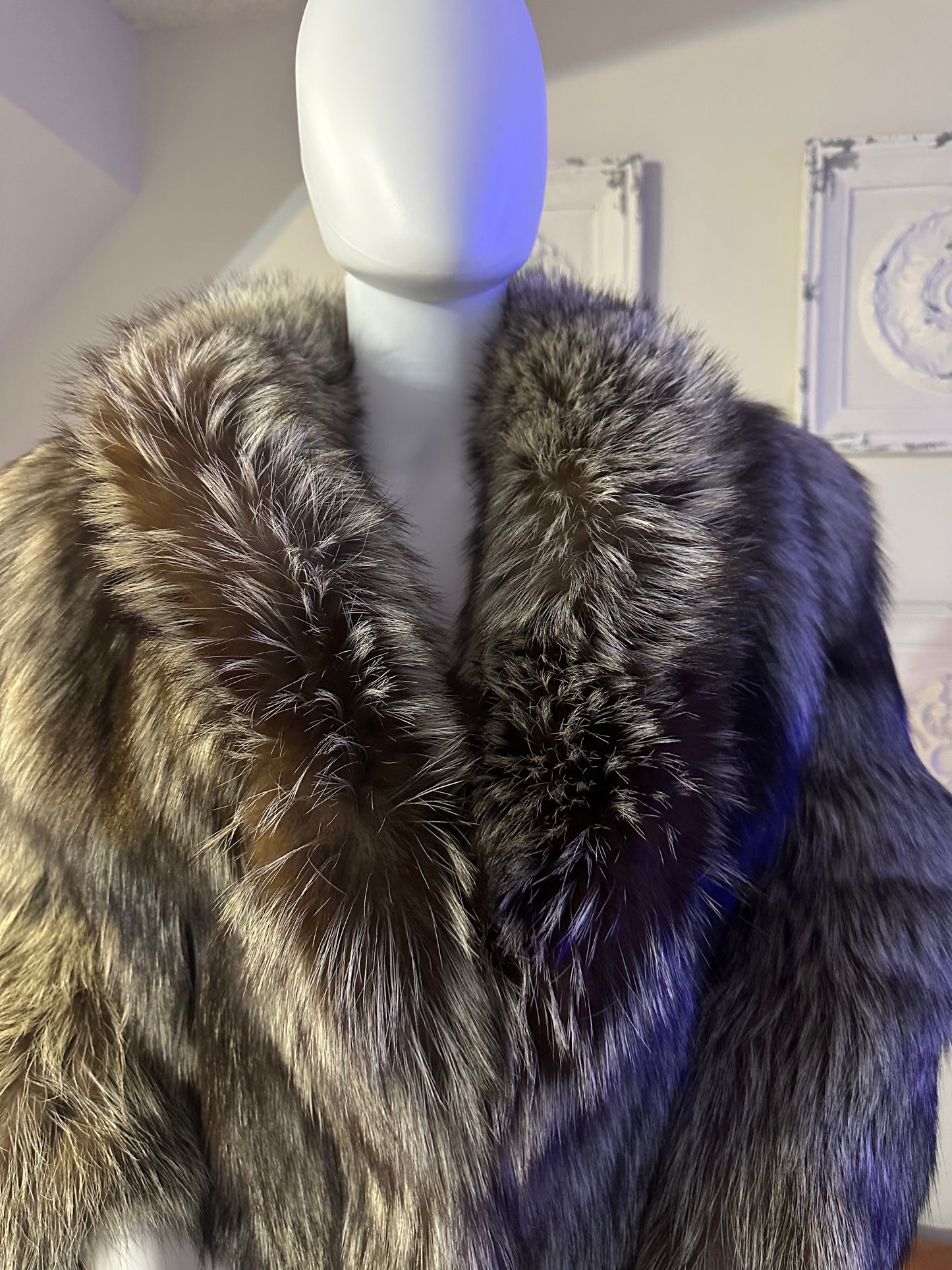 Available Royal Saga Fox fur coat