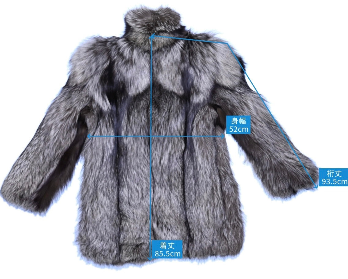 Available Royal Saga Fox fur coat
