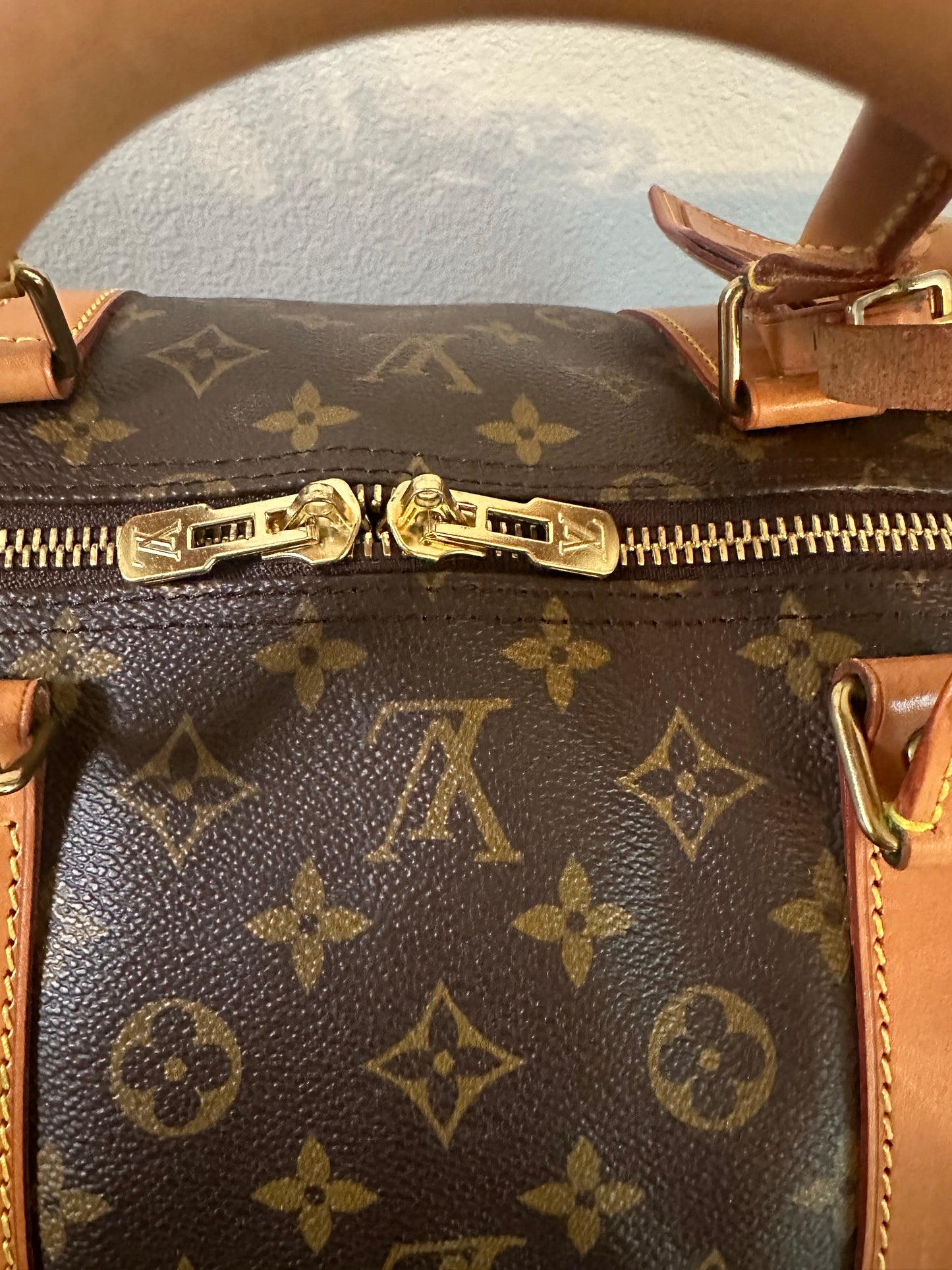 Louis Vuitton Monogram Keepall Bandouliere 60 Travel Duffle