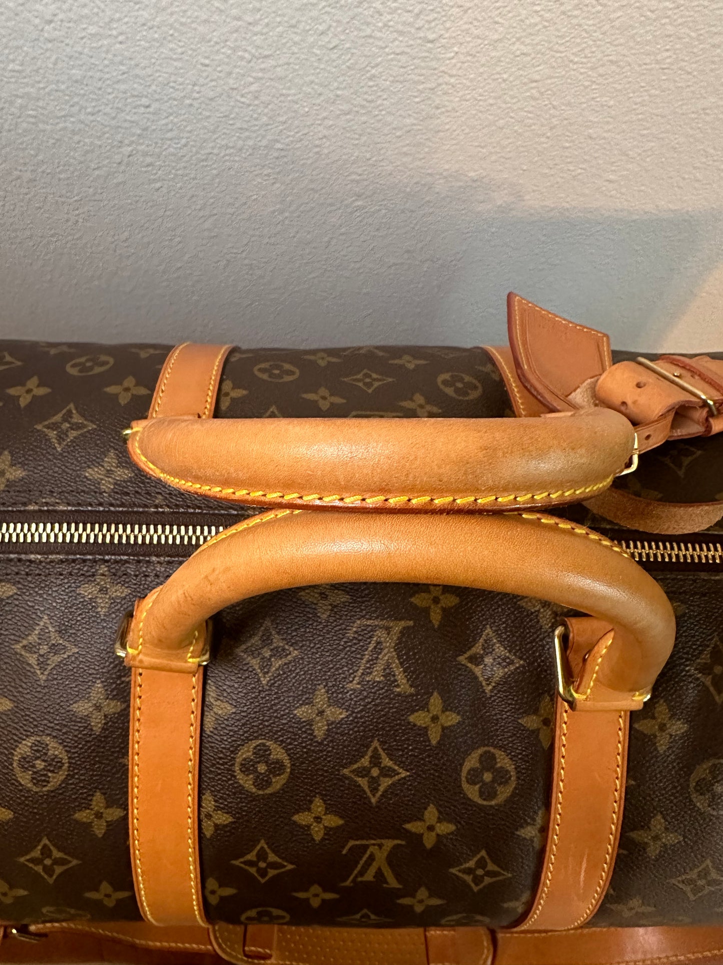 Louis Vuitton Monogram Keepall Bandouliere 60 Travel Duffle