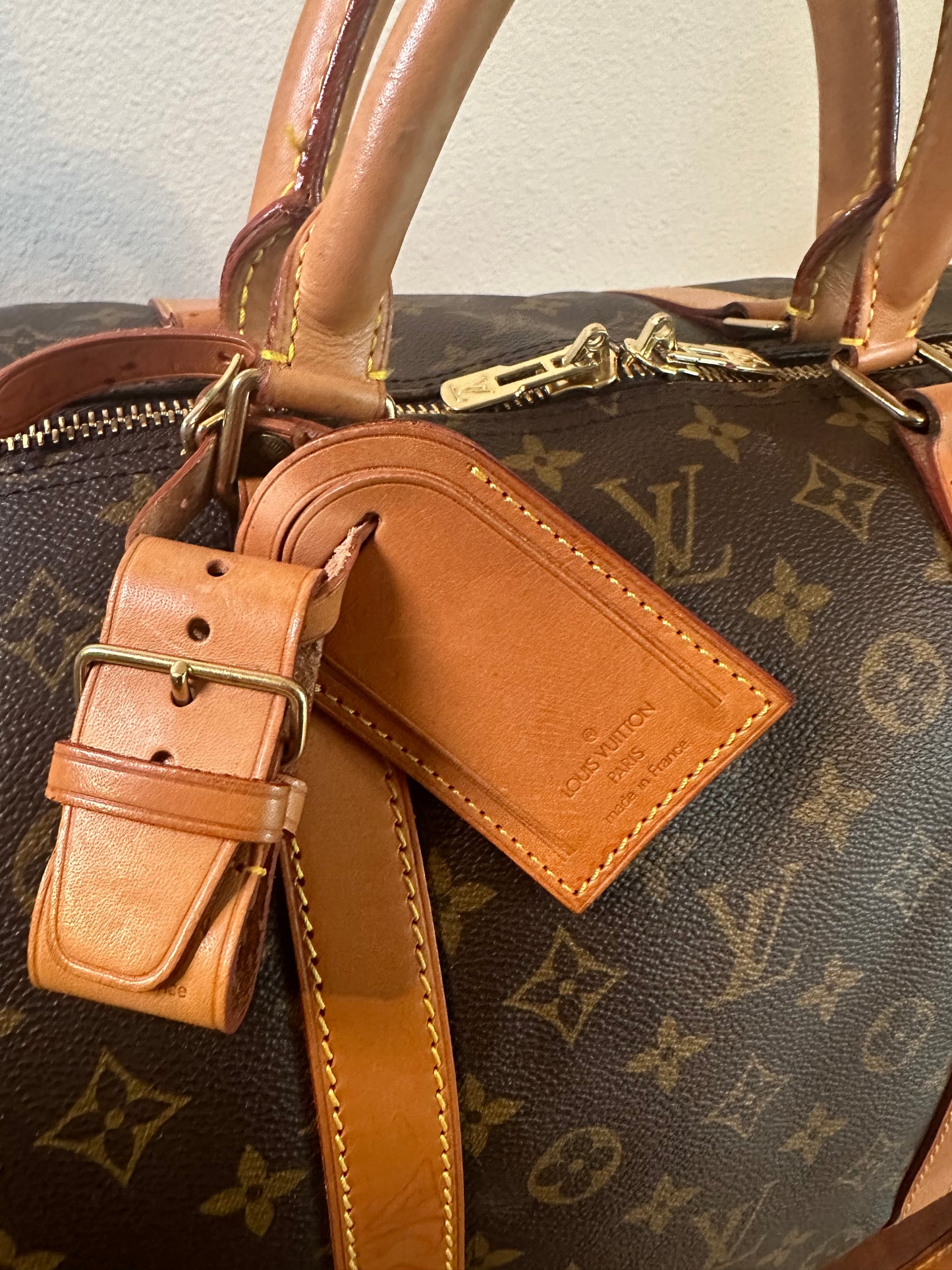 Louis Vuitton Monogram Keepall Bandouliere 60 Travel Duffle