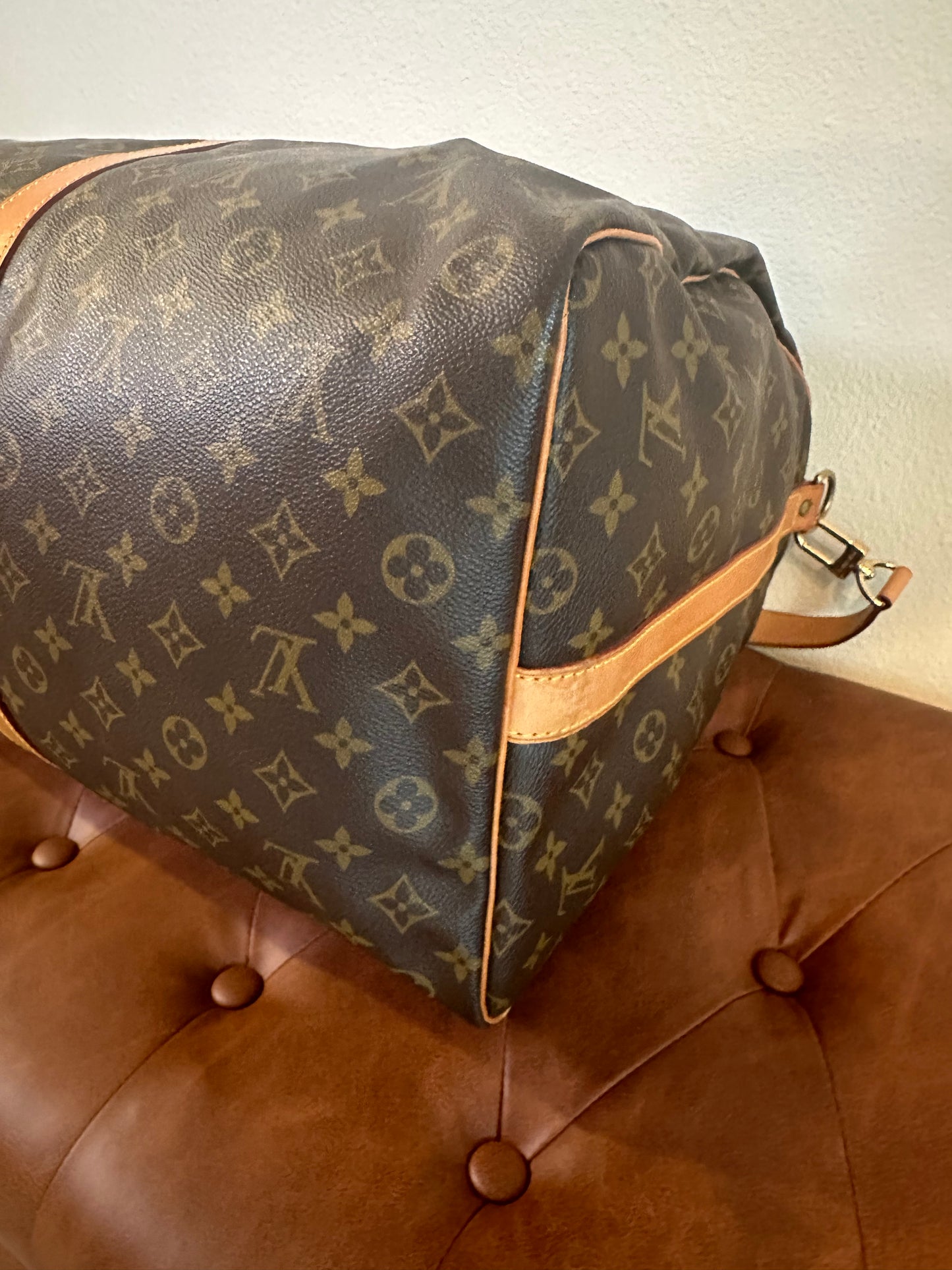 Louis Vuitton Monogram Keepall Bandouliere 60 Travel Duffle