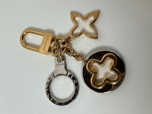 LOUIS VUITTON Silver & Gold Insolence Charm