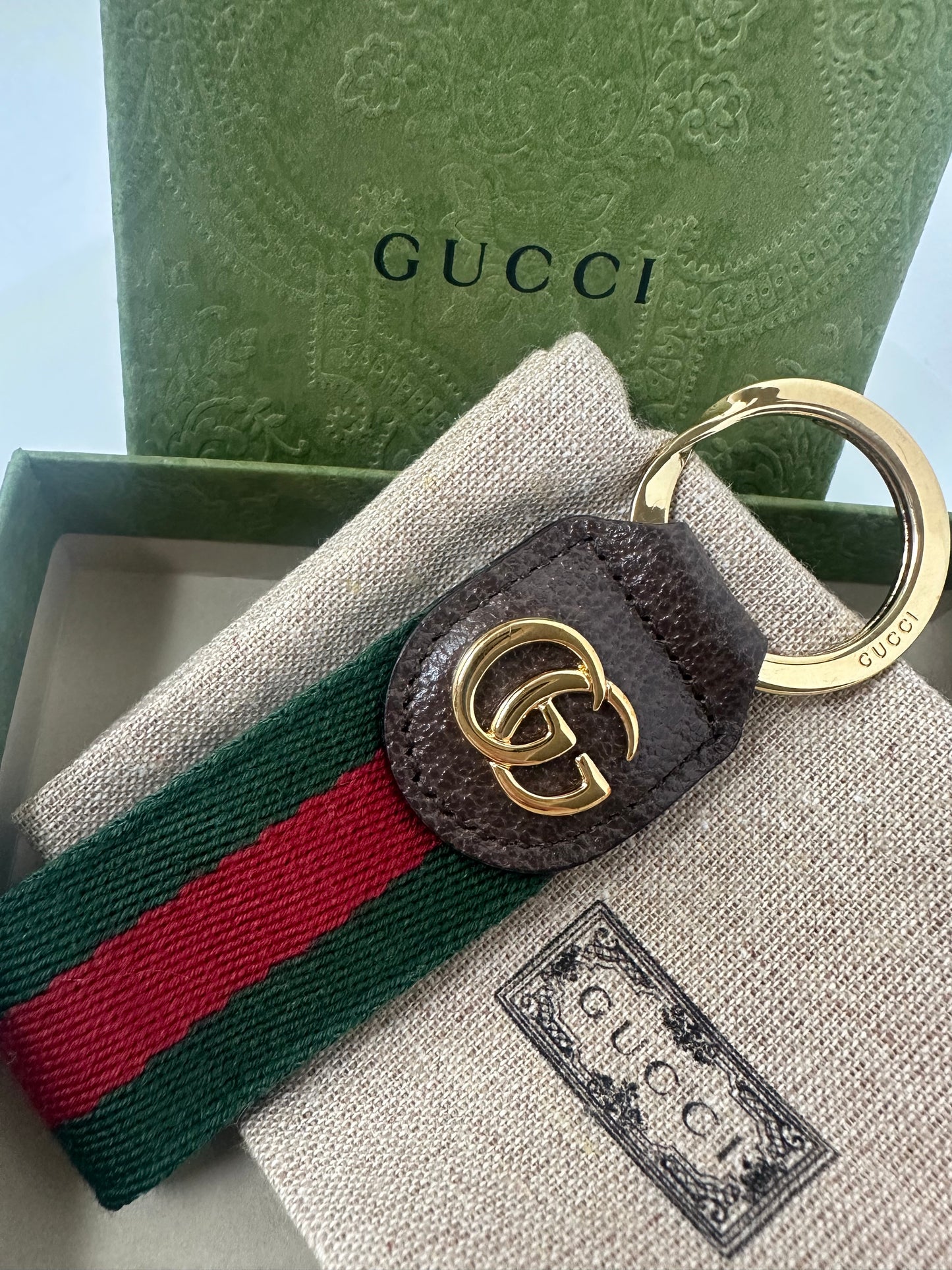 Gucci Ophidia Keychain Full set