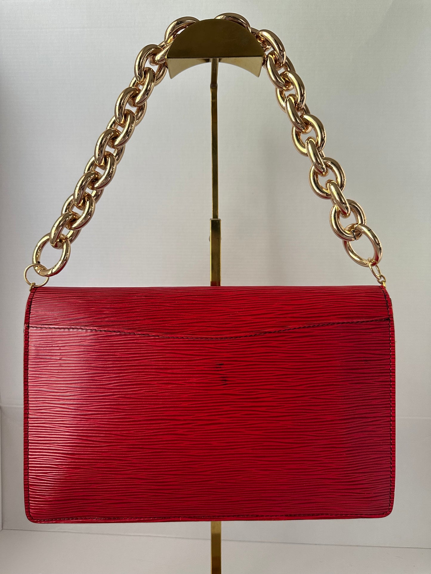 Louis Vuitton Epi leather RED vintage 1988