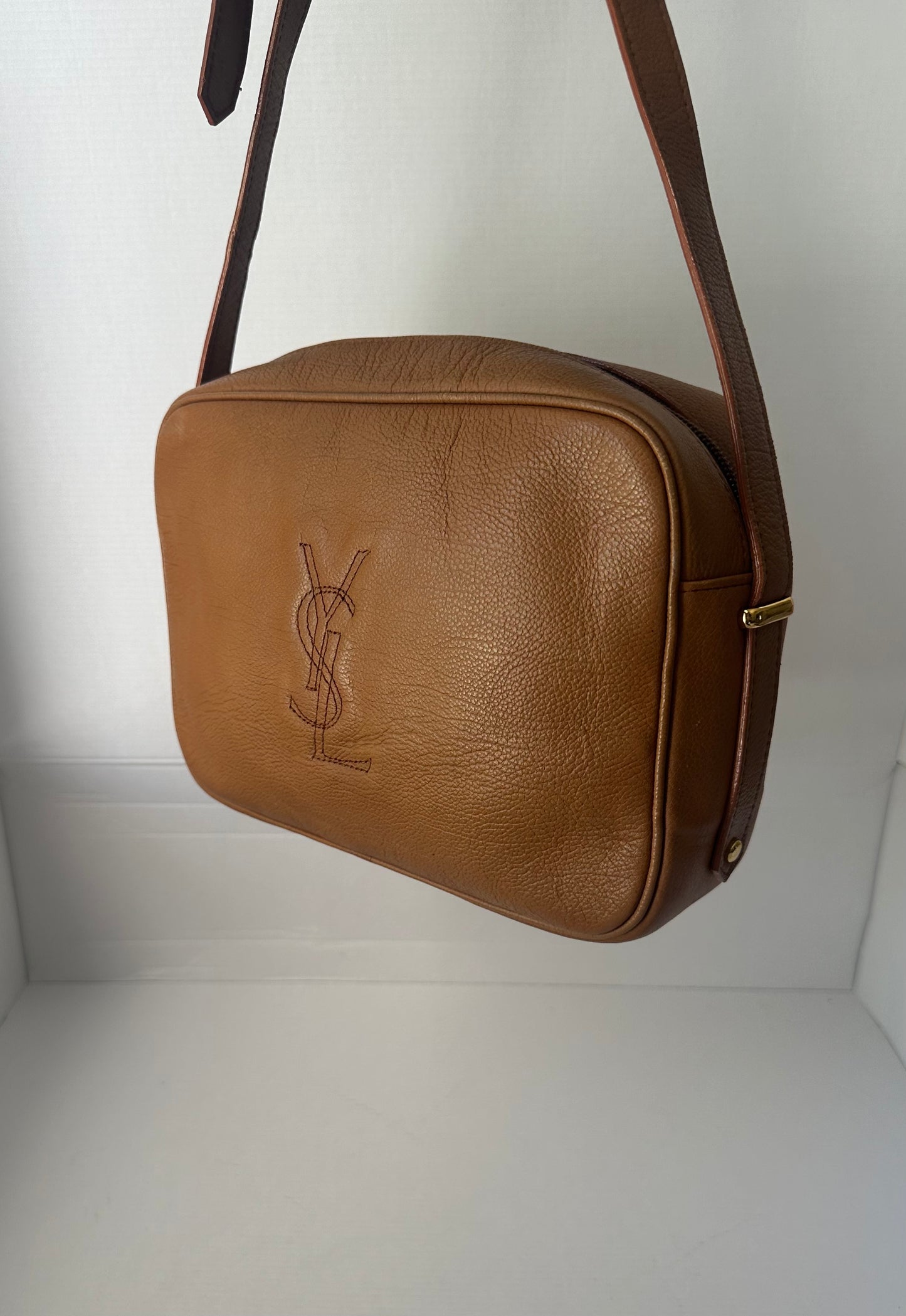 SOLD YSL Yves Saint Laurent Leather crossbody bag