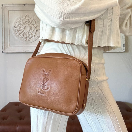 SOLD YSL Yves Saint Laurent Leather crossbody bag