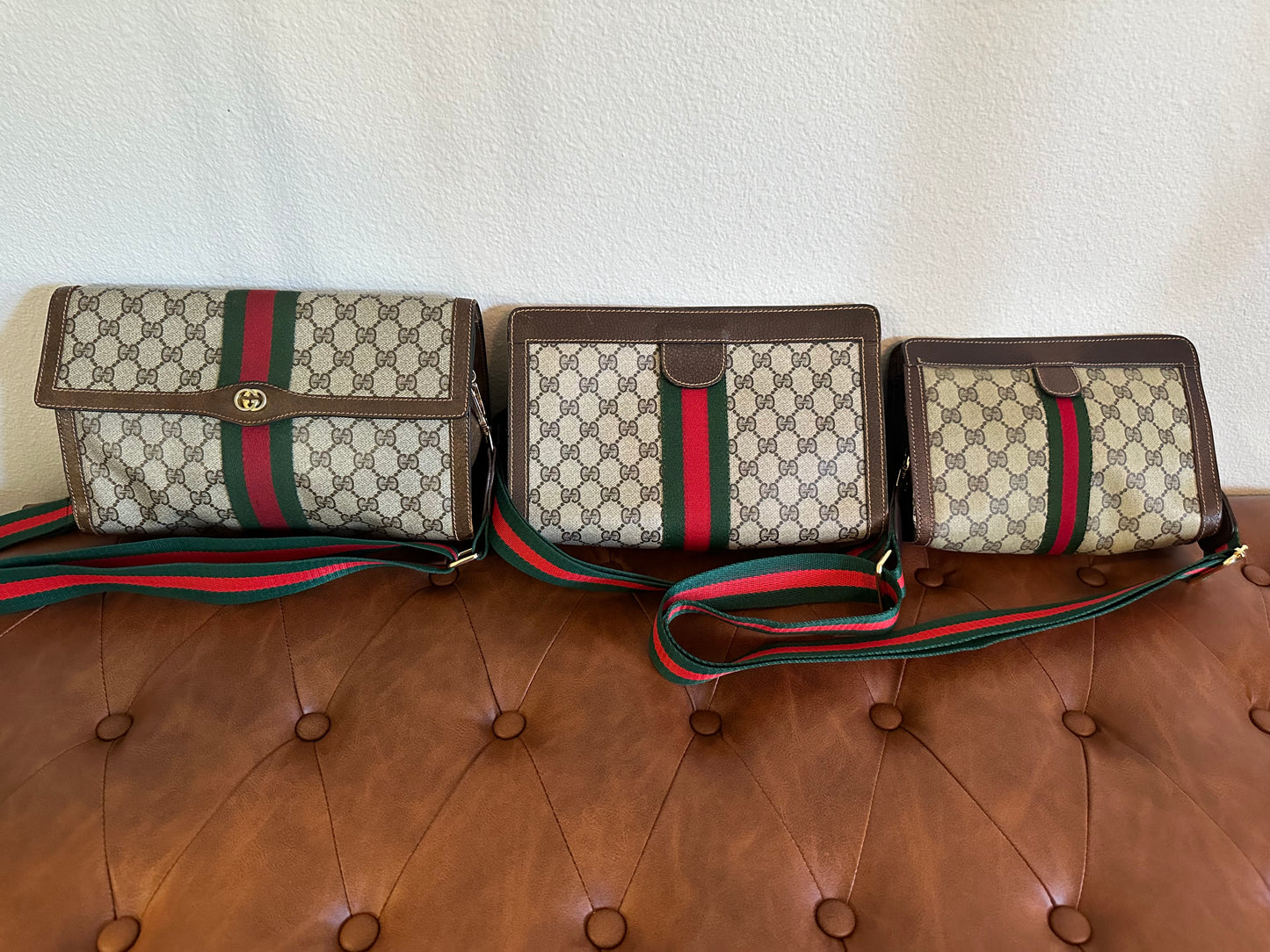 GUCCI PARFUMS make up bag/ clutch crossbody Large