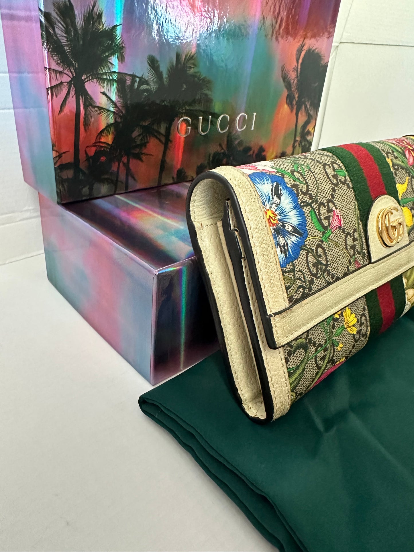 Gucci flora ophidia Wallet