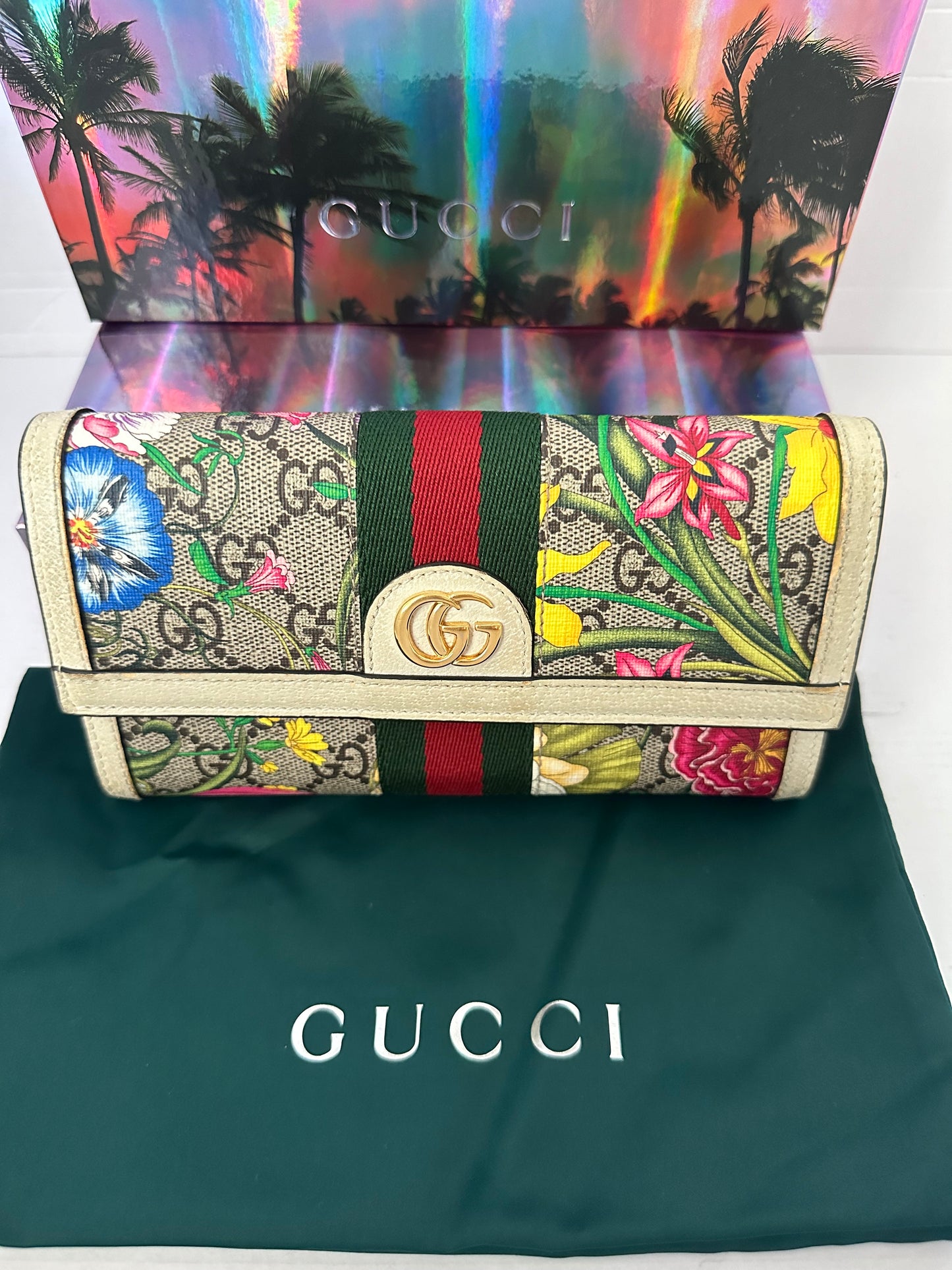 Gucci flora ophidia Wallet