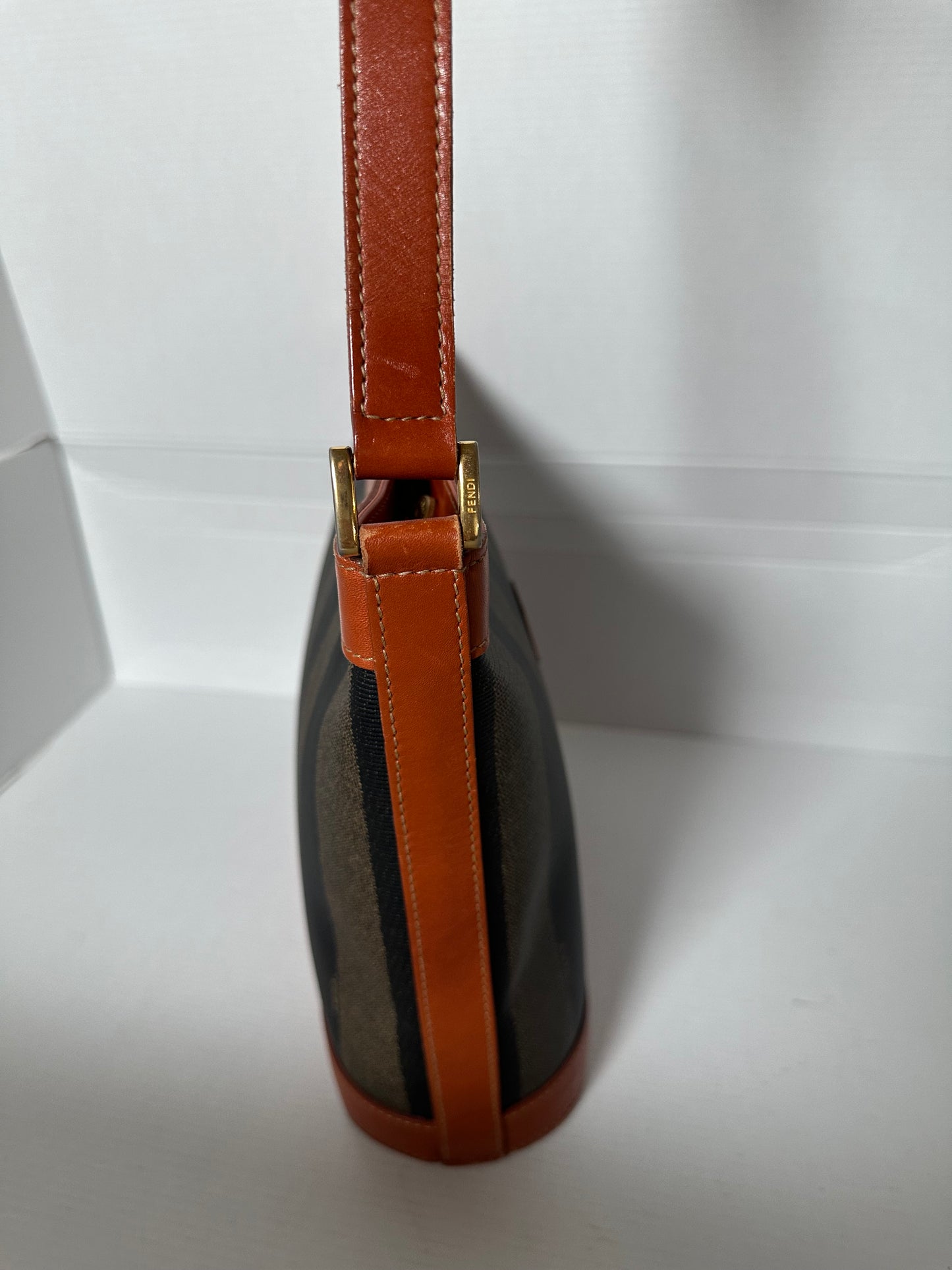 Fendi shoulder bag paquin stripe