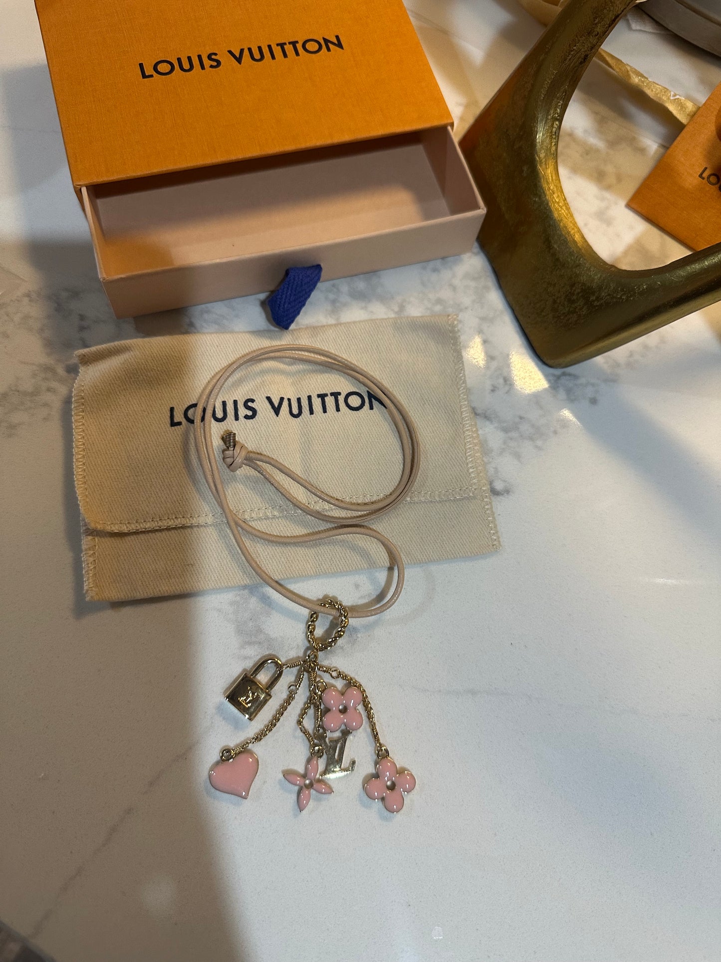 Louis Vuitton Multicolor Monogram Tiff Sweet Necklace bag charm