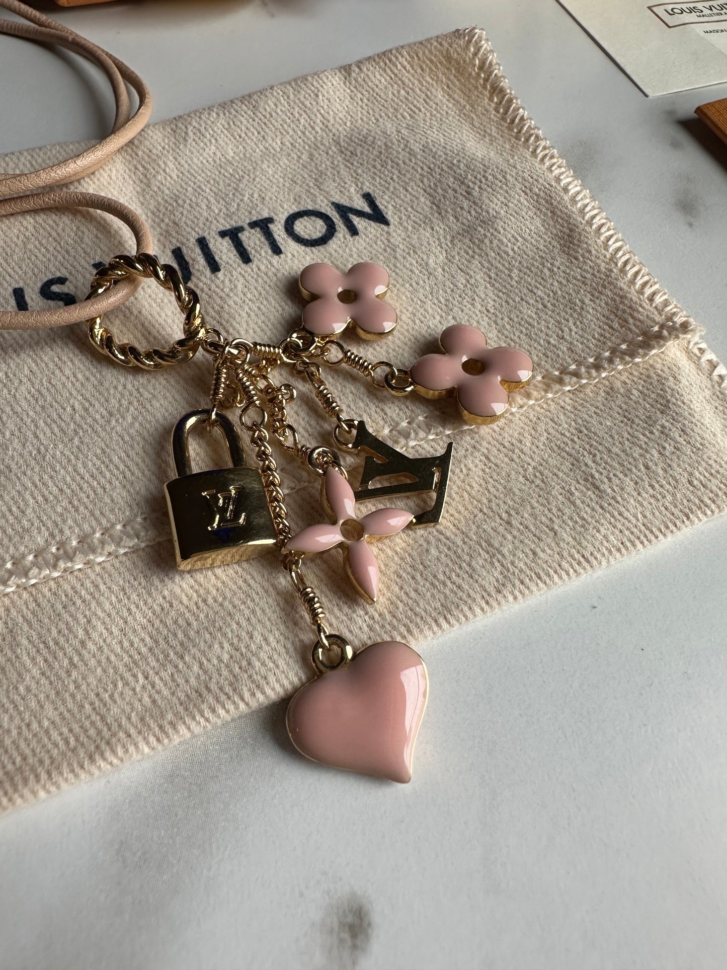 Louis Vuitton Multicolor Monogram Tiff Sweet Necklace bag charm