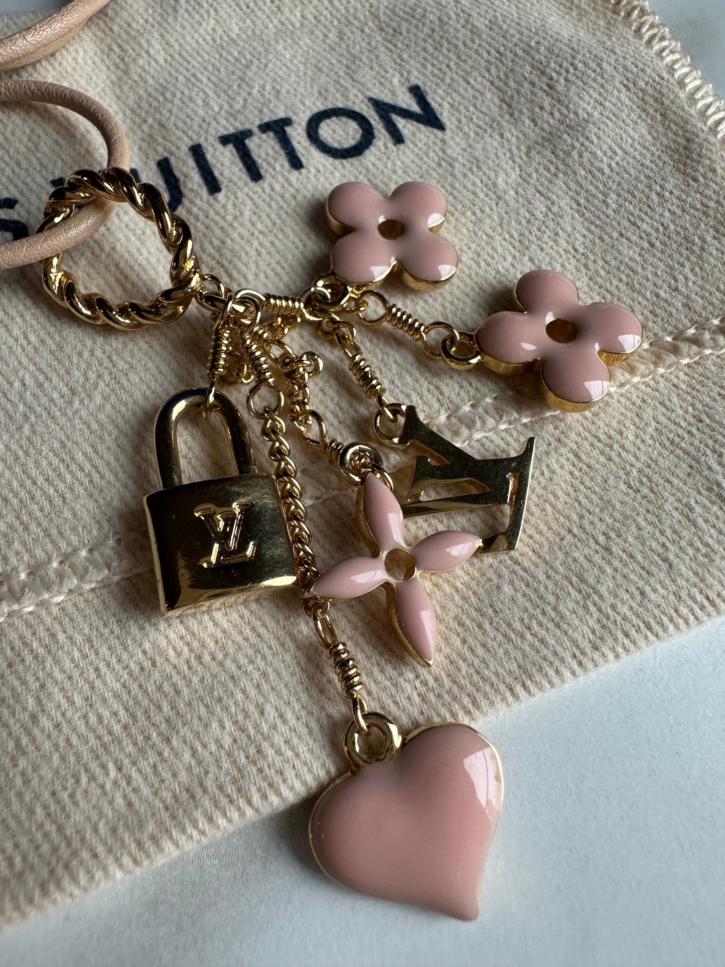 Louis Vuitton Multicolor Monogram Tiff Sweet Necklace bag charm