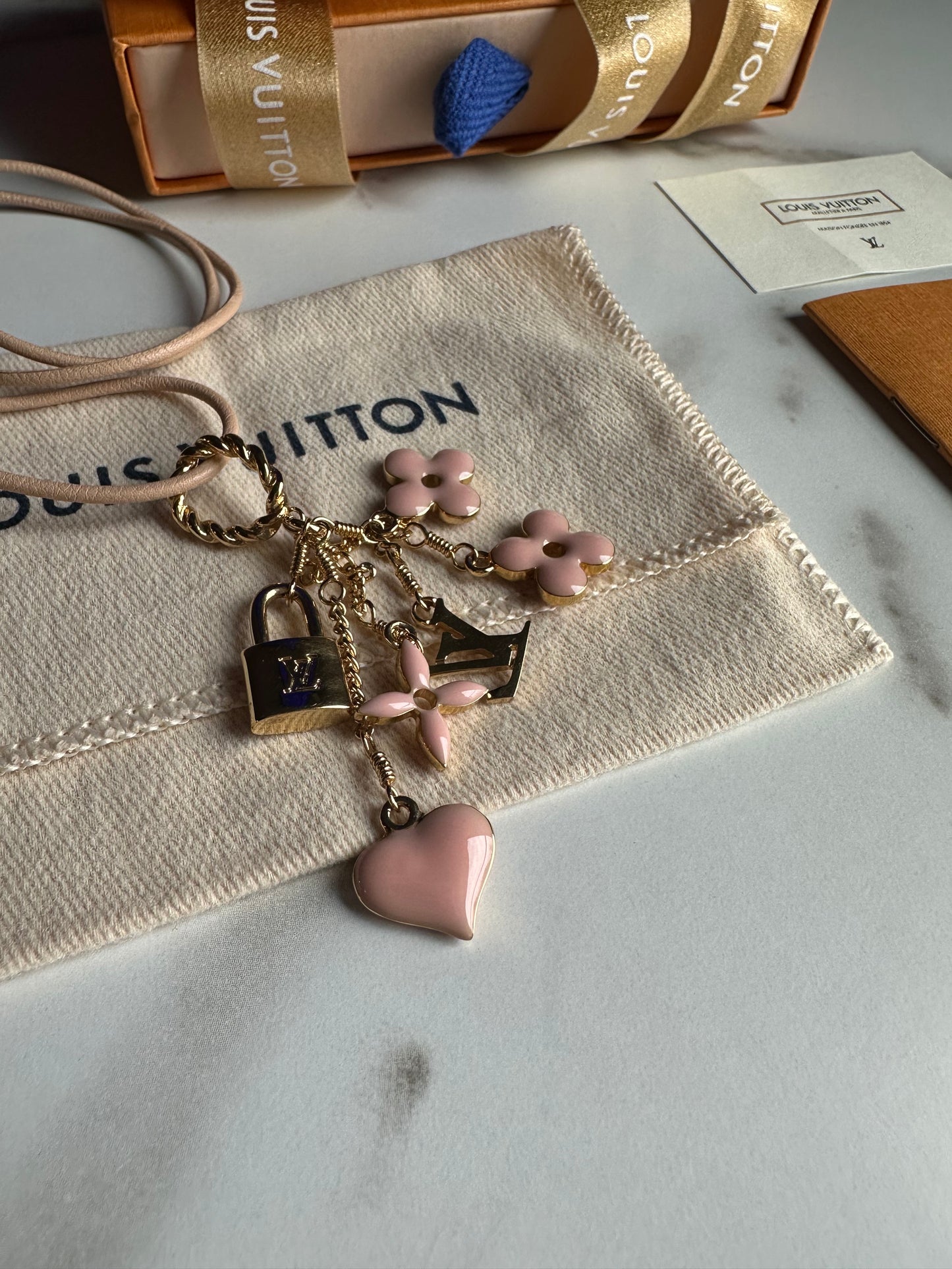 Louis Vuitton Multicolor Monogram Tiff Sweet Necklace bag charm