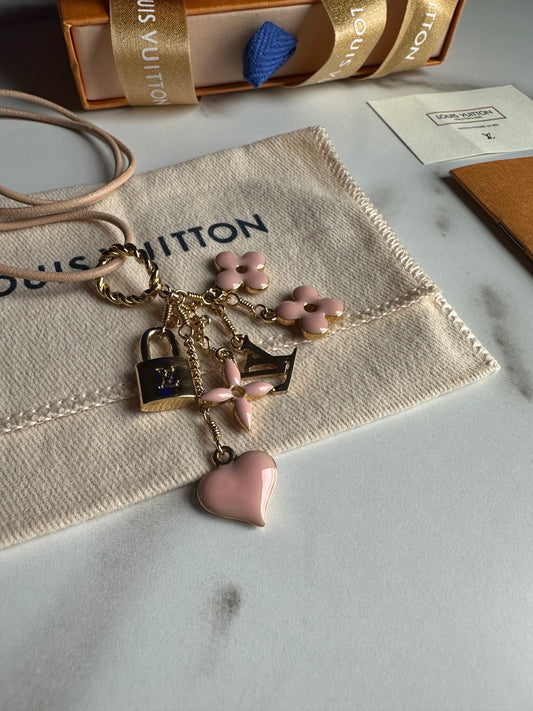 Louis Vuitton Multicolor Monogram Tiff Sweet Necklace bag charm