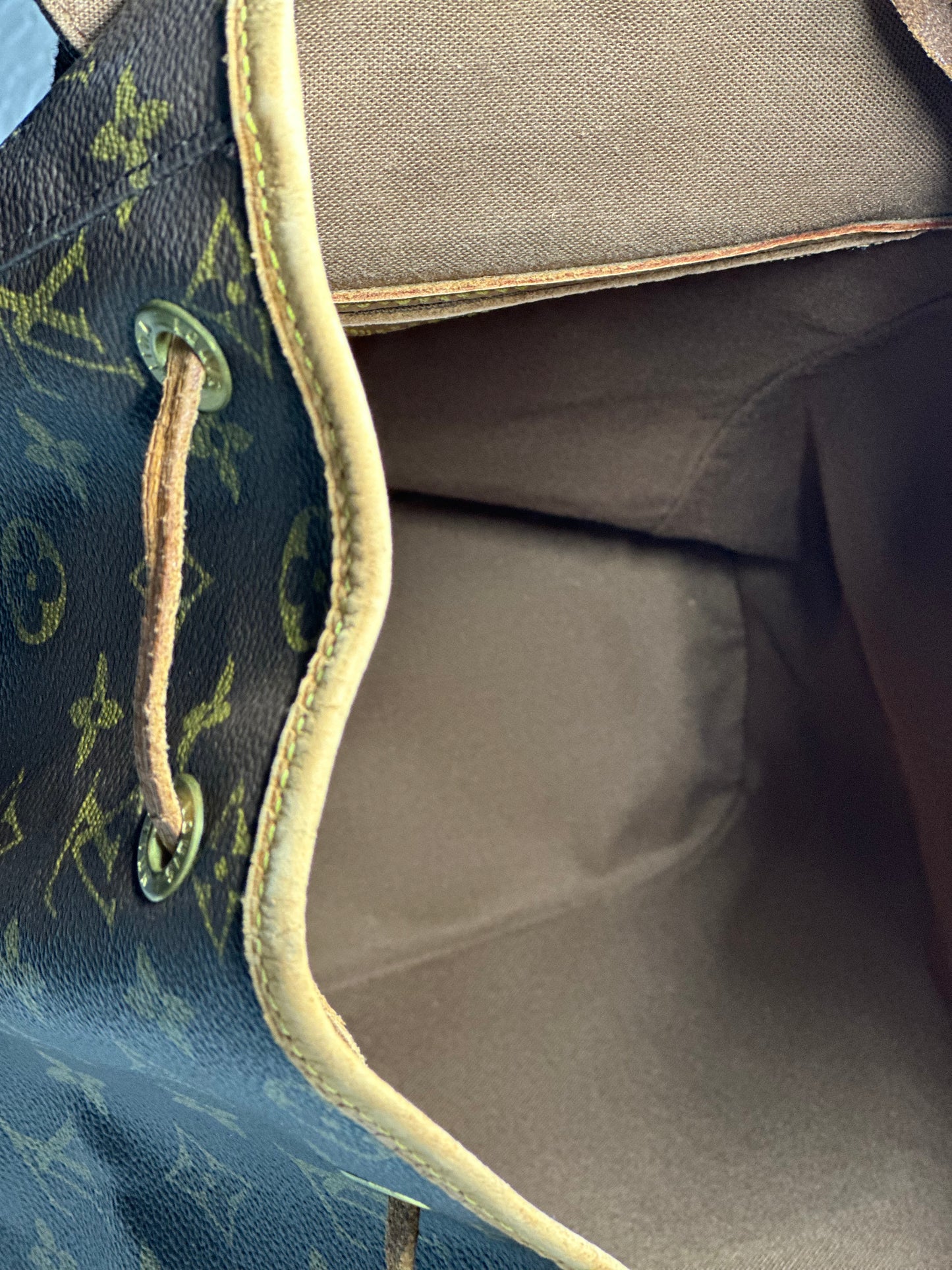 LOUIS VUITTON Monogram Canvas Montsouris Backpack