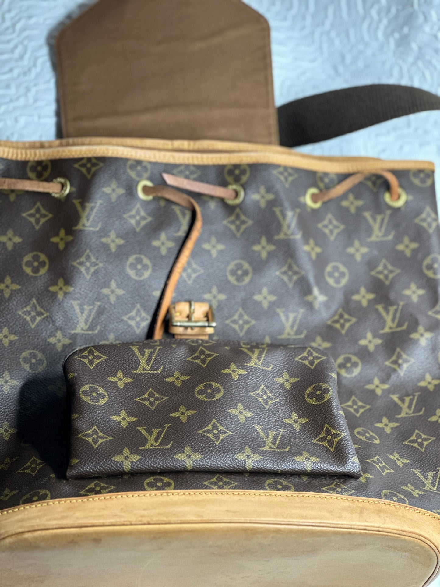 LOUIS VUITTON Monogram Canvas Montsouris Backpack