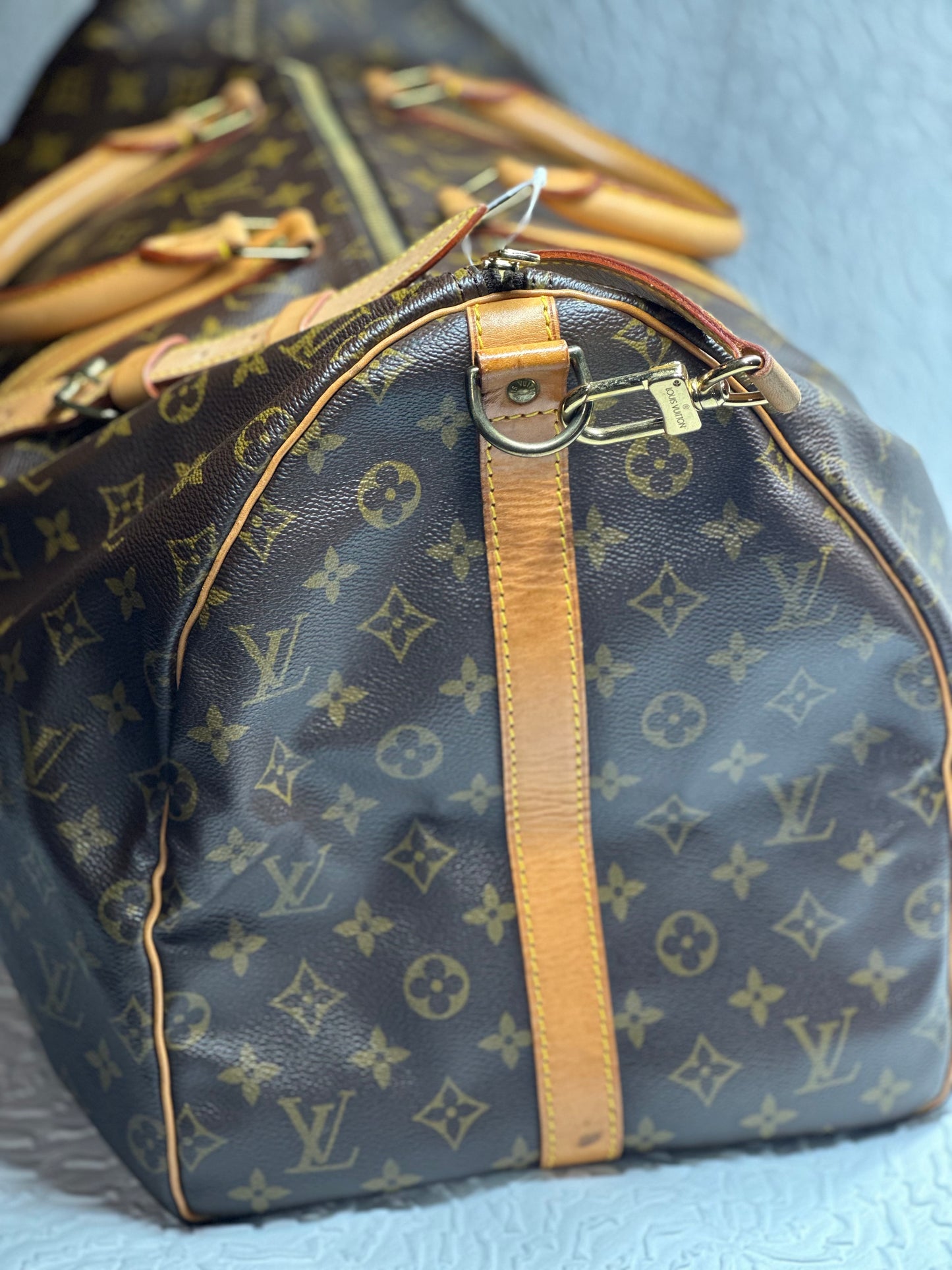 Louis Vuitton Keepall Bandouliere 55 Monogram Duffel Bag