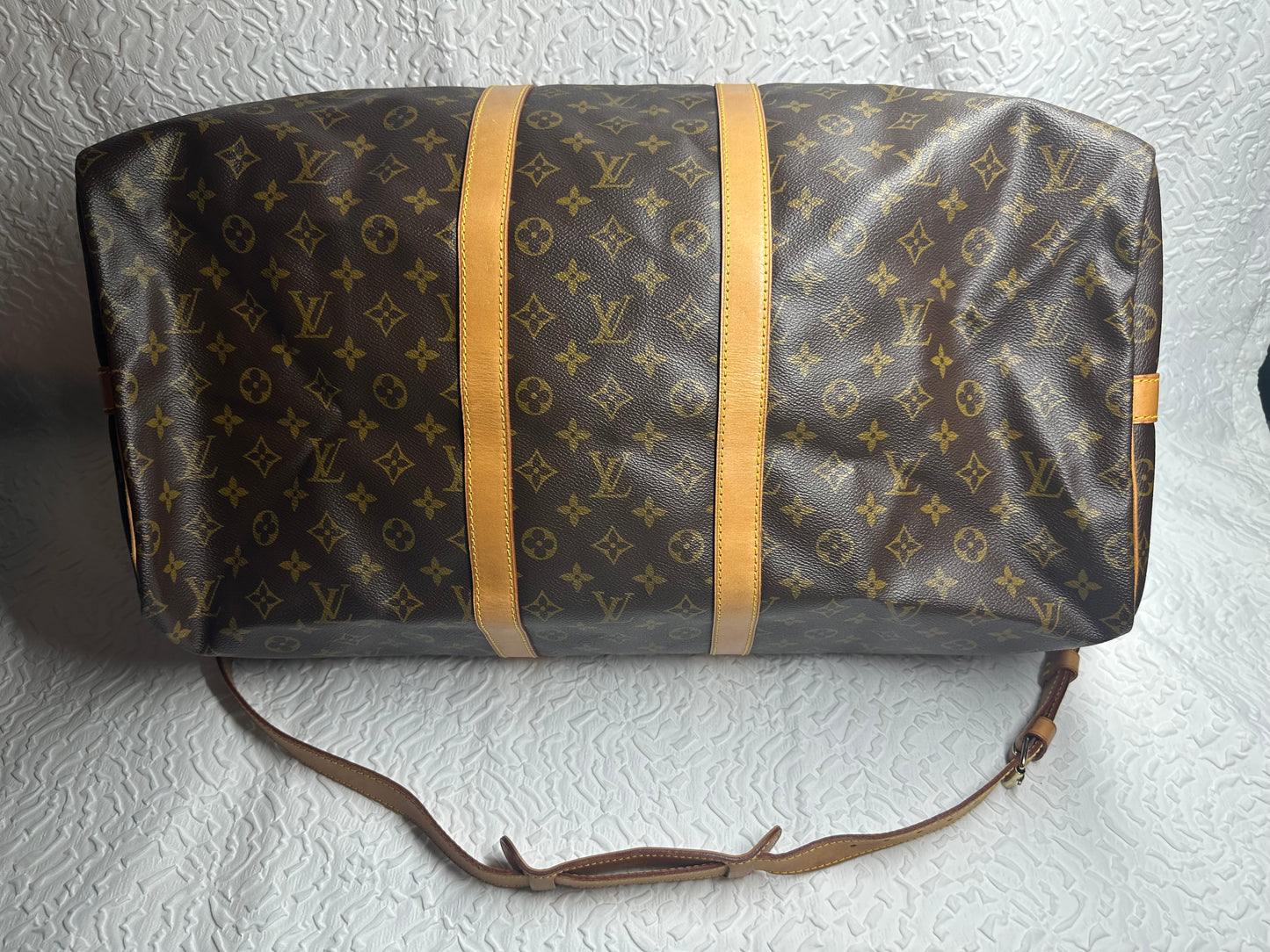 Louis Vuitton Keepall Bandouliere 55 Monogram Duffel Bag