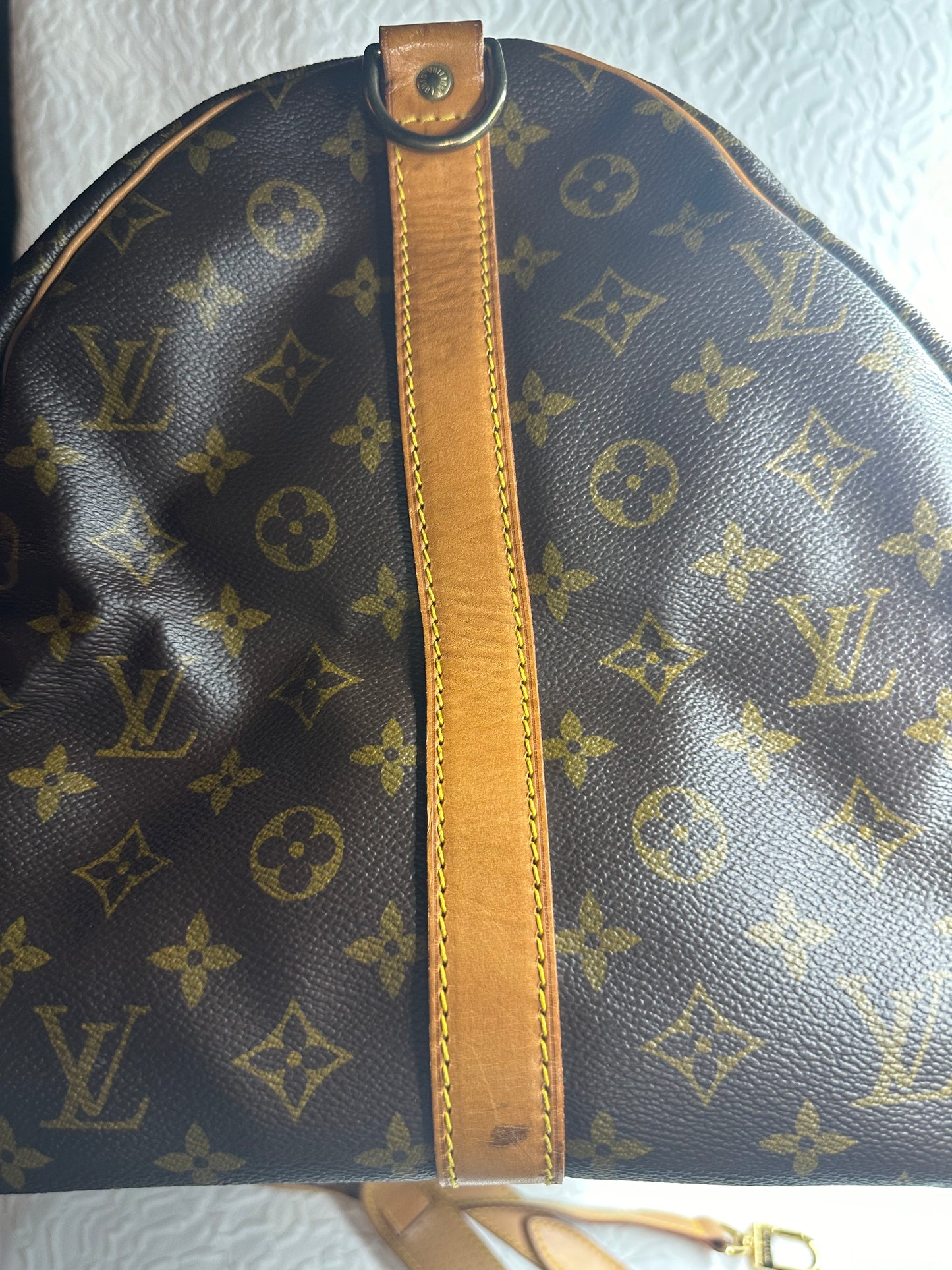 Louis Vuitton Keepall Bandouliere 55 Monogram Duffel Bag