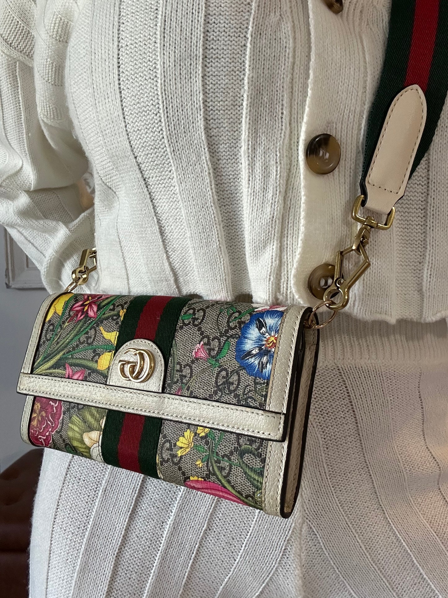 Gucci flora ophidia Wallet