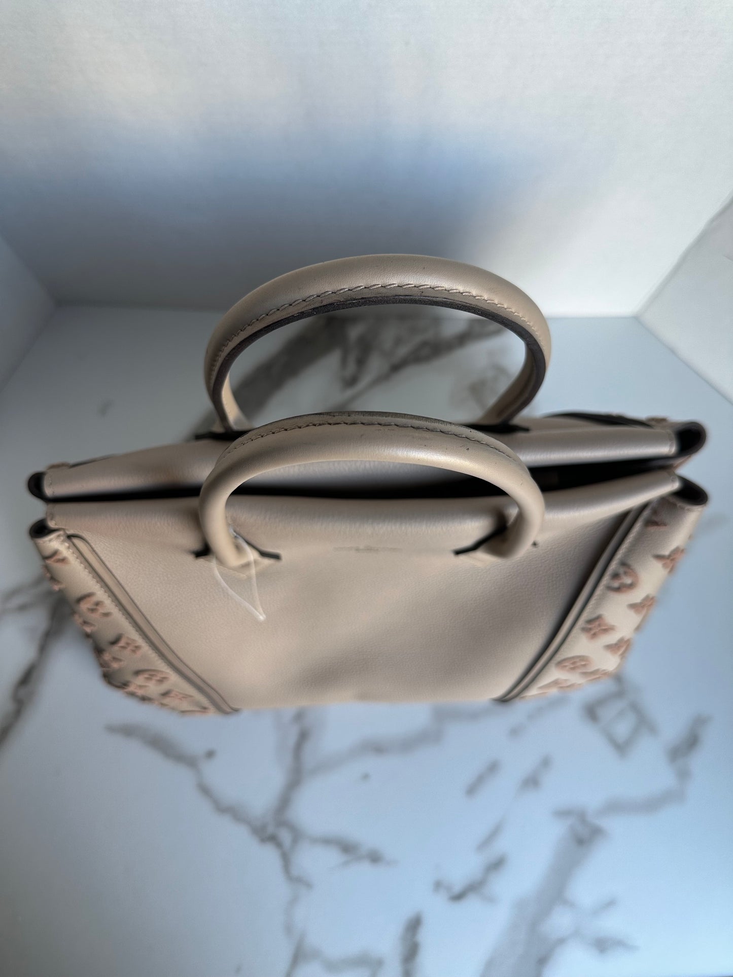 Louis Vuitton Tote W Verreur Monogram Calfskin Galle Graige PM Tote