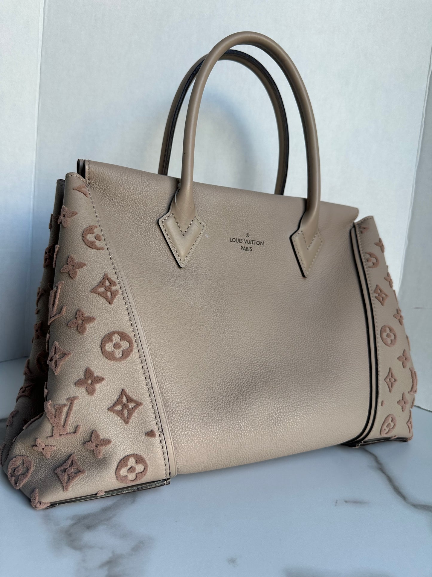 Louis Vuitton Tote W Verreur Monogram Calfskin Galle Graige PM Tote