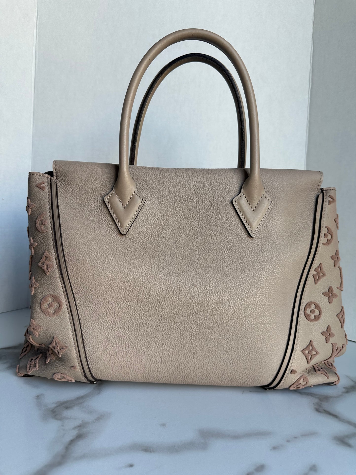 Louis Vuitton Tote W Verreur Monogram Calfskin Galle Graige PM Tote
